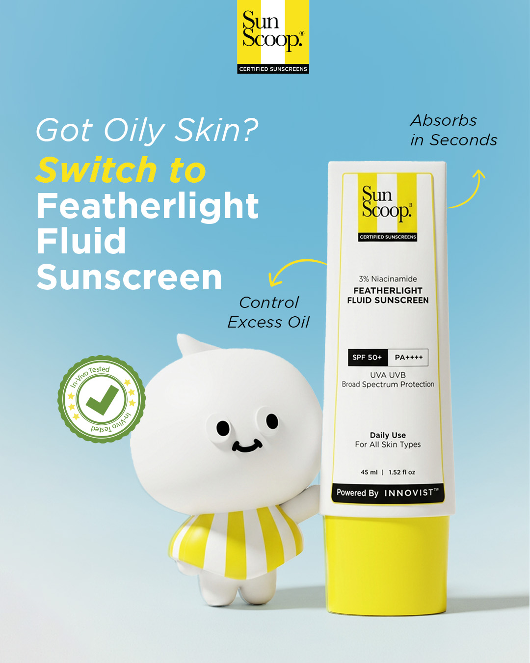Sunscoop SPF Facebook ad