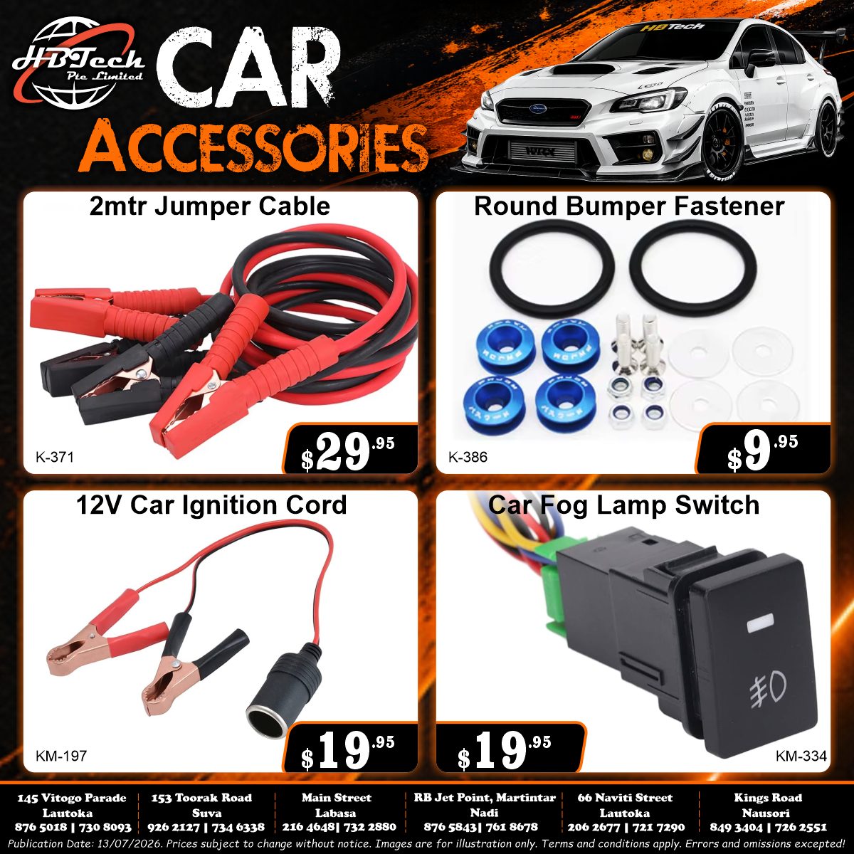 HB Tech Facebook ad: NEW STOCK HAS ARRIVED!