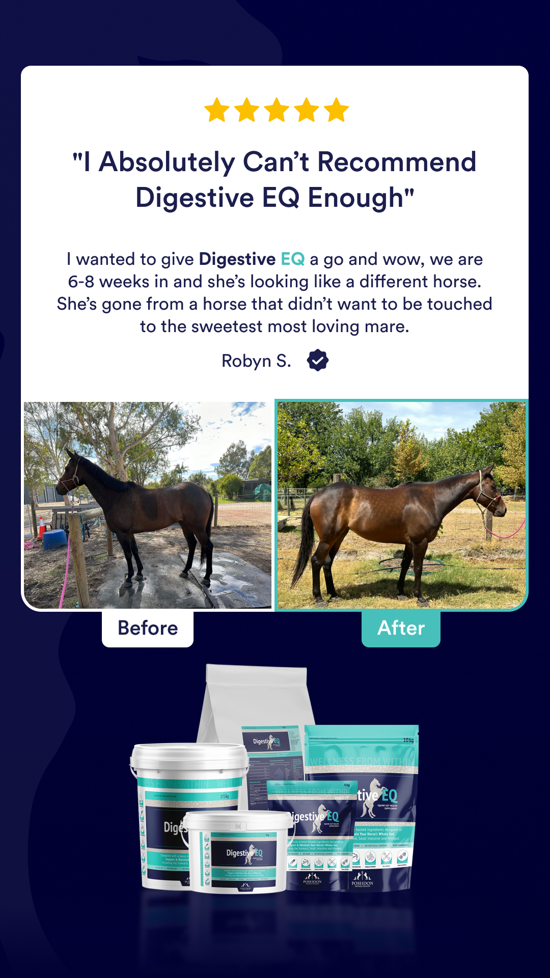 Poseidon Animal Health Facebook ad