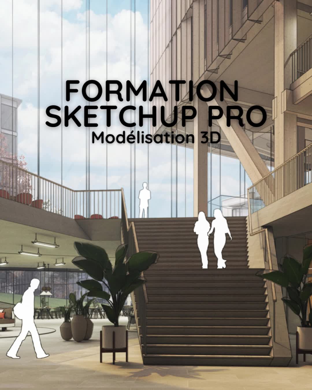 Cadschool - Centre de formation Facebook ad: Formation SketchUp Pro