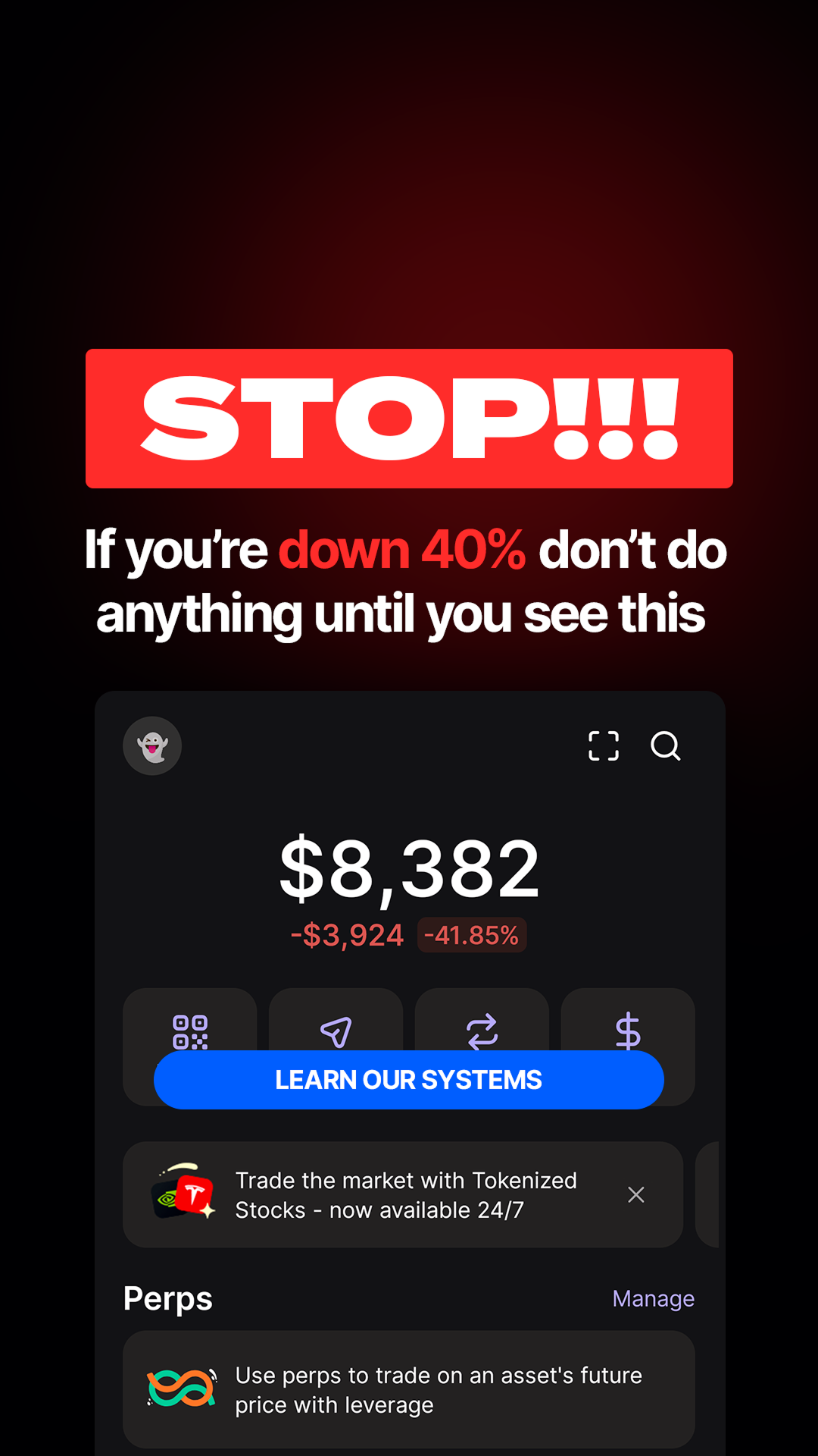 Cryptonary Facebook ad