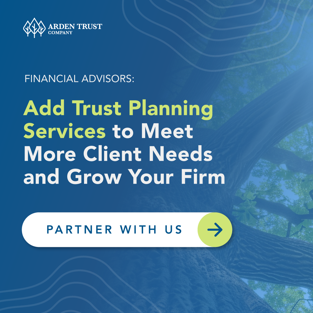 Arden Trust Company Facebook ad: Book a Consultation with Arden Trust 