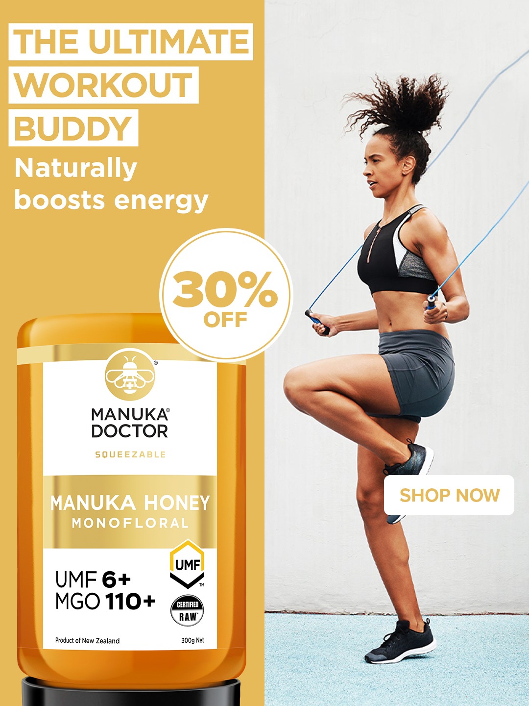 Manuka Doctor New Zealand Facebook ad