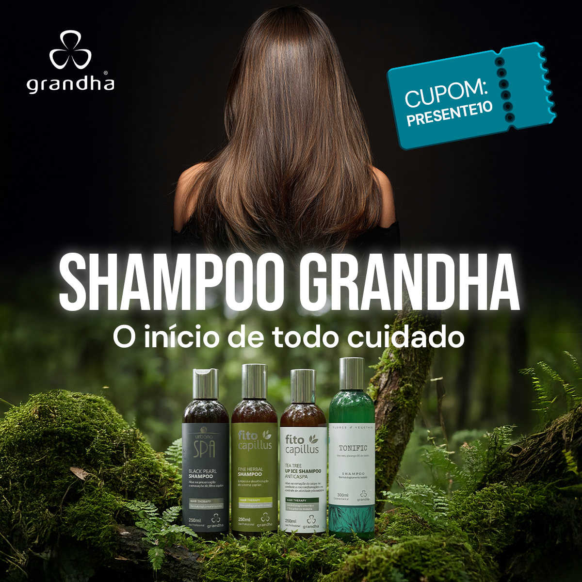 Grandha Professional Hair Care Facebook ad