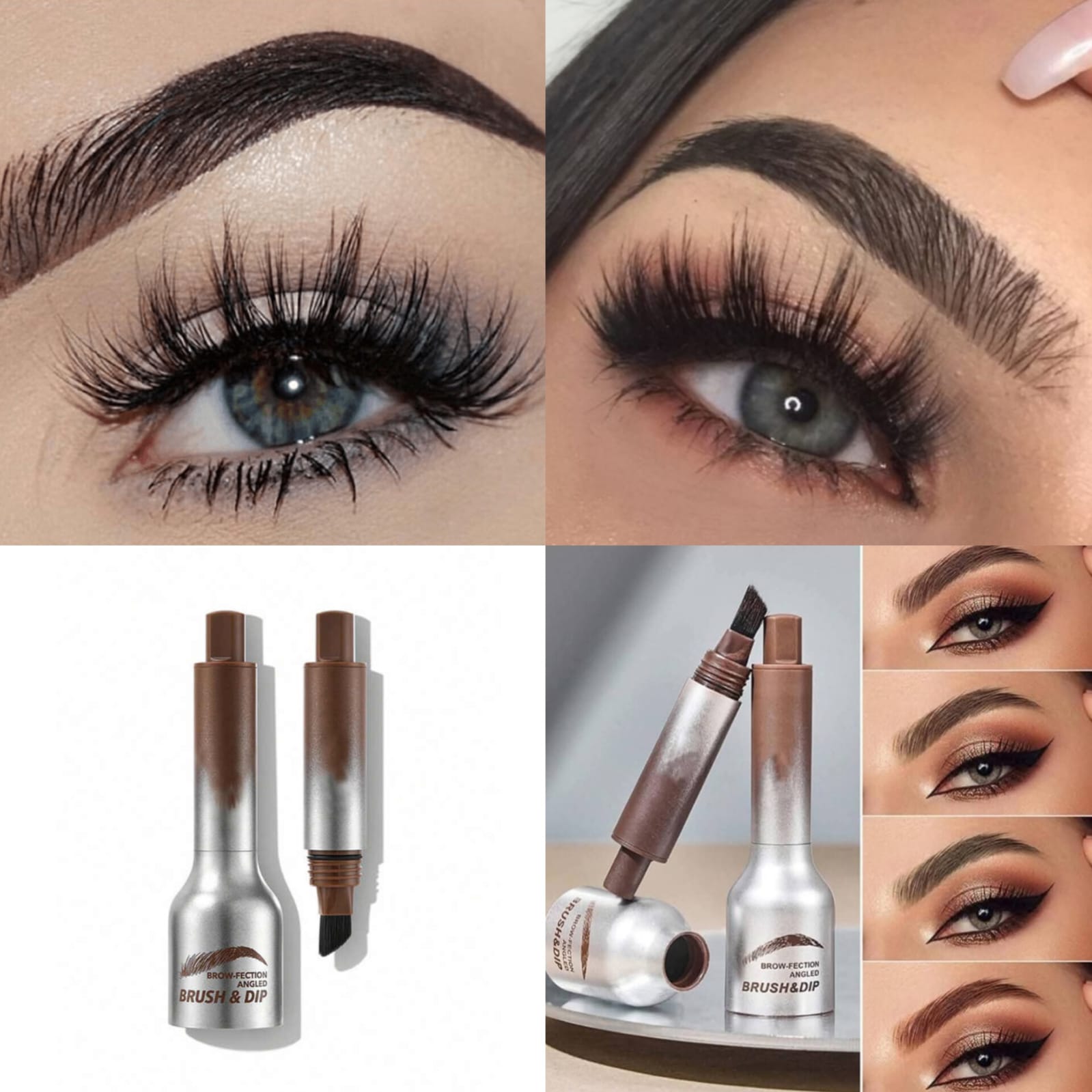 Innova TECH 3 Facebook ad: Plumón de cejas 3 piezas por Q.99 envió…