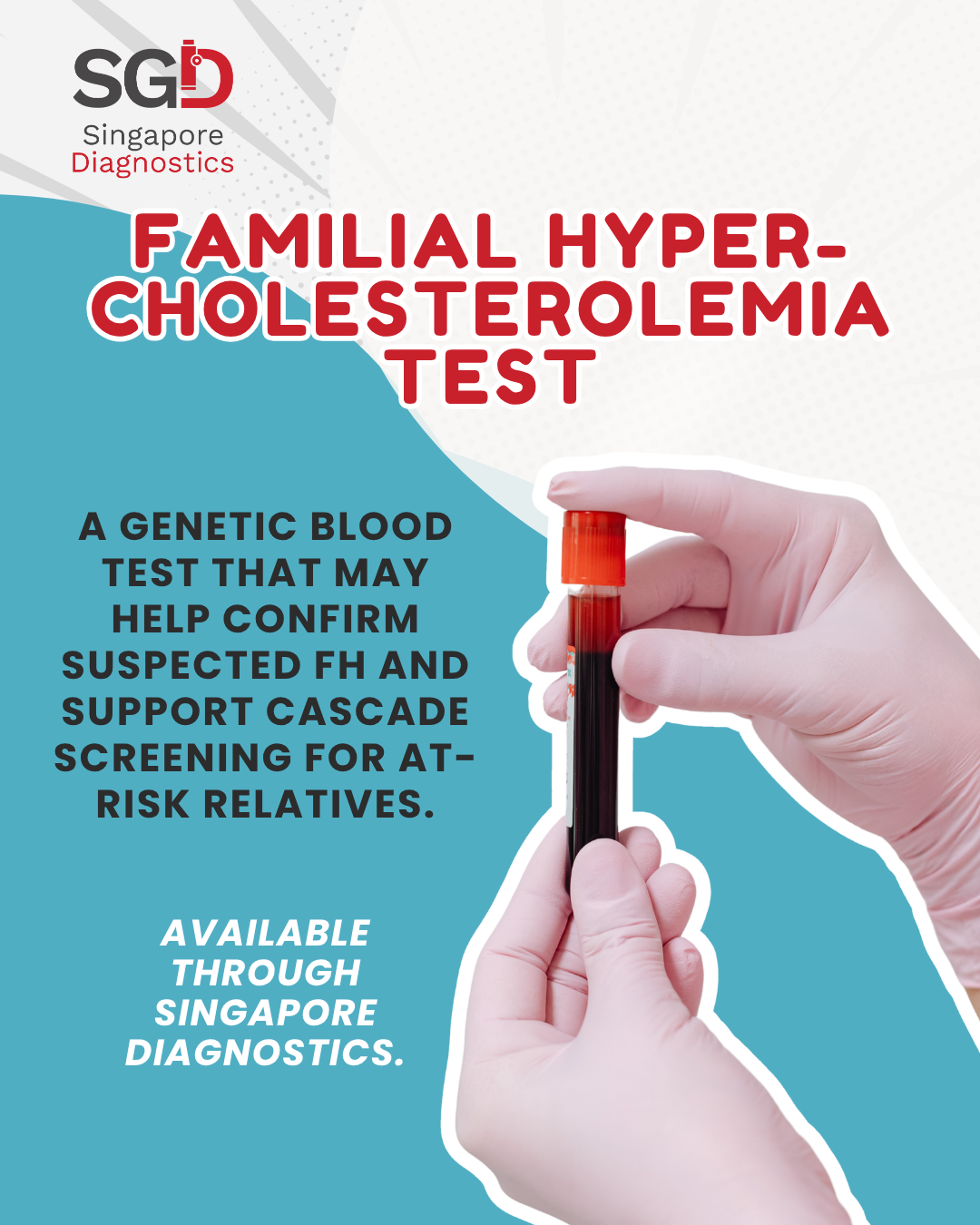 Singapore Diagnostics - Buendia Facebook ad: Genetic Insight for Suspected FH