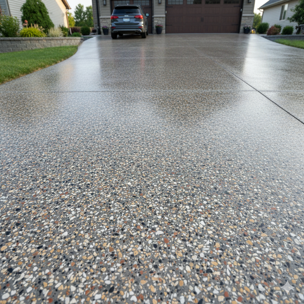 Revamp Concrete Coatings Facebook ad: 1-Day Floor Upgrade-60% OFF