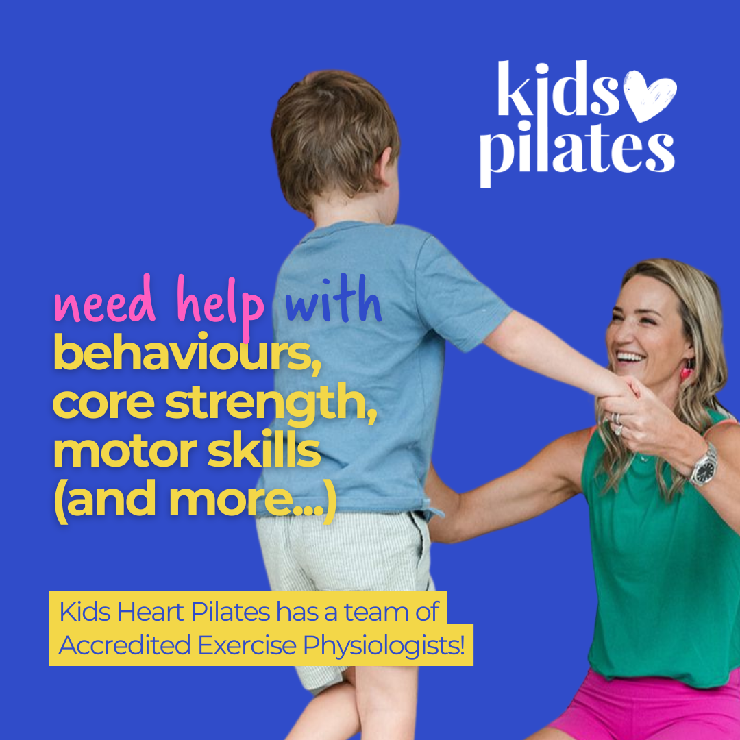 Kids Heart Pilates Facebook ad
