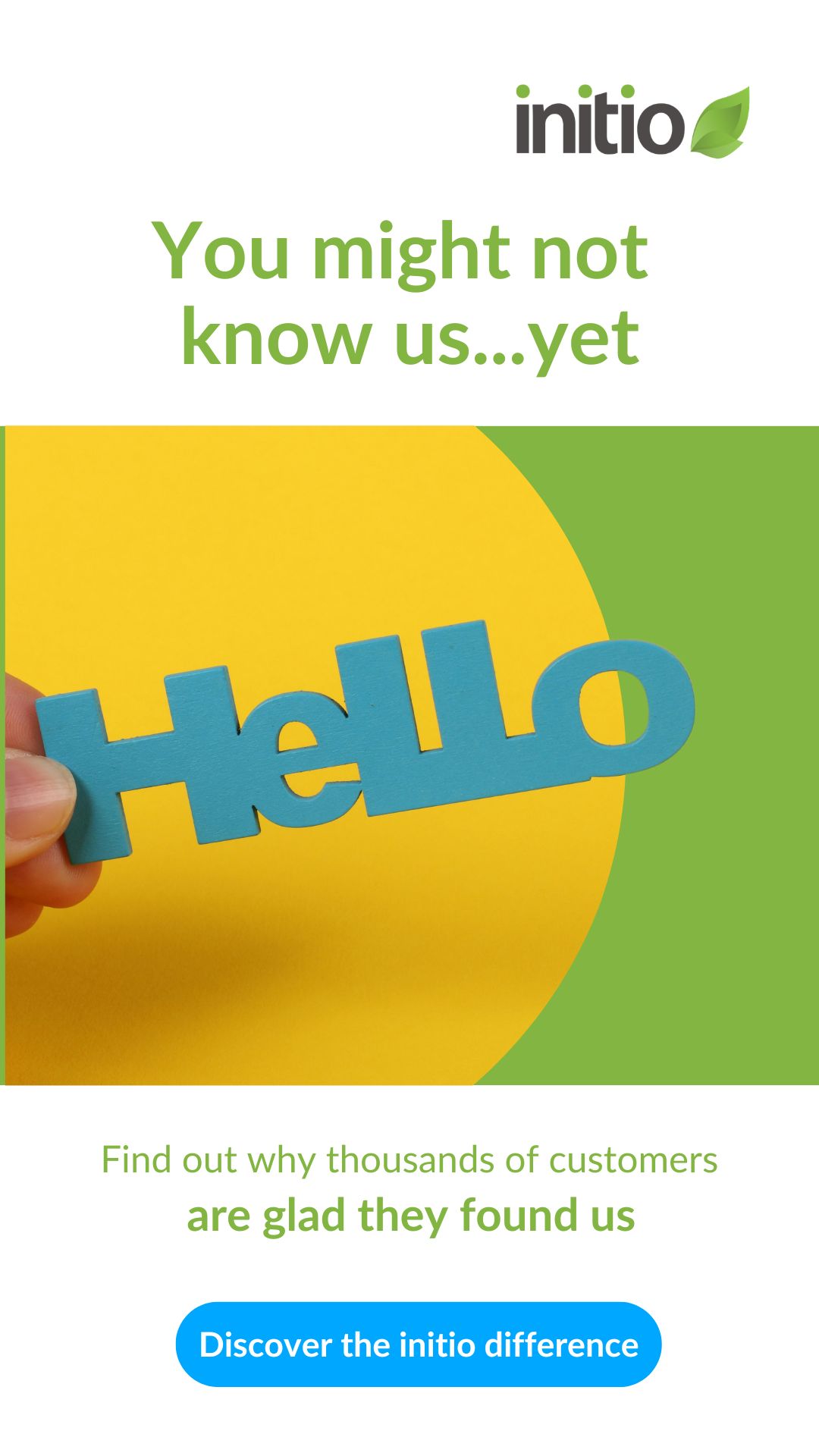 Initio Insurance Facebook ad