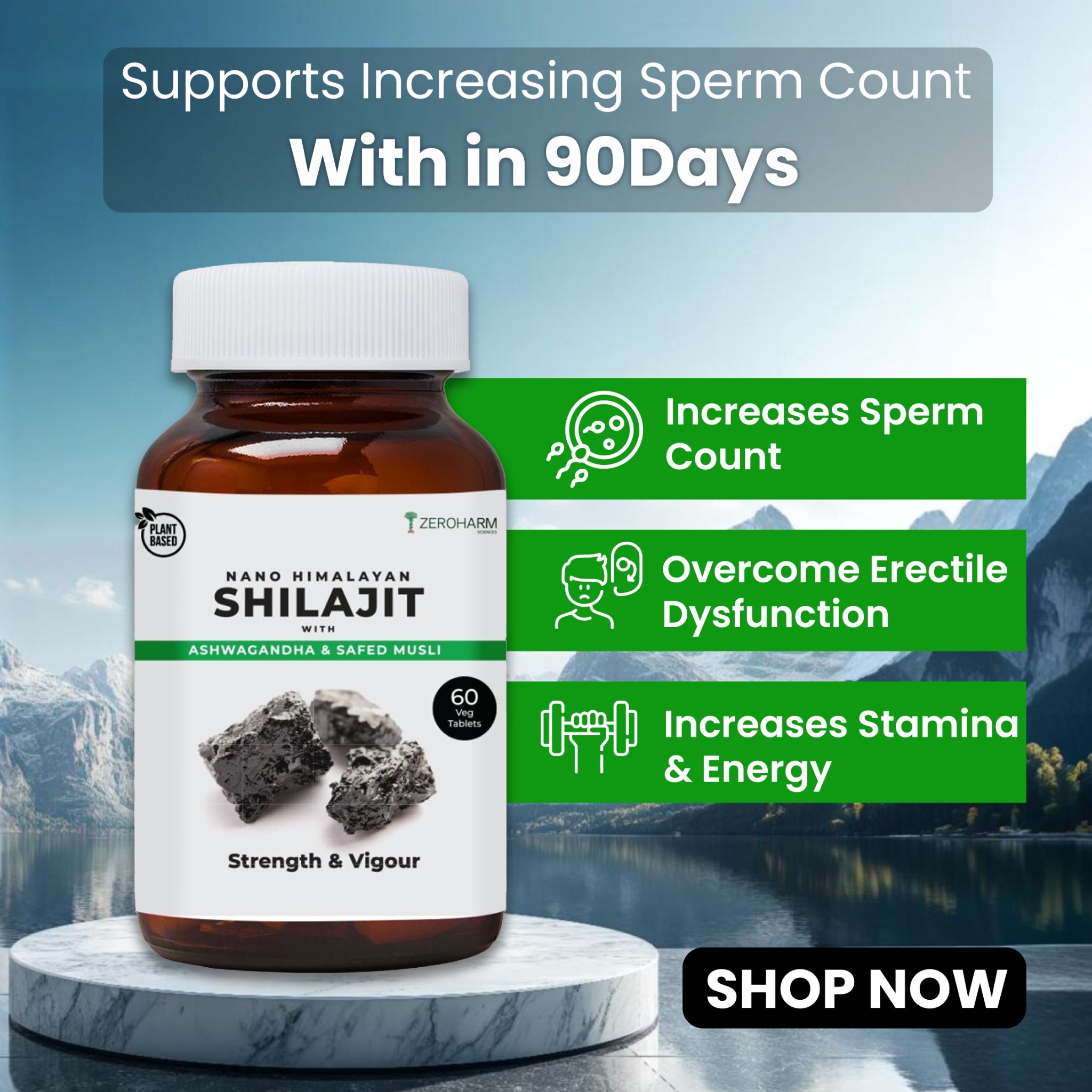 Performance By ZeroHarm Sciences Facebook ad