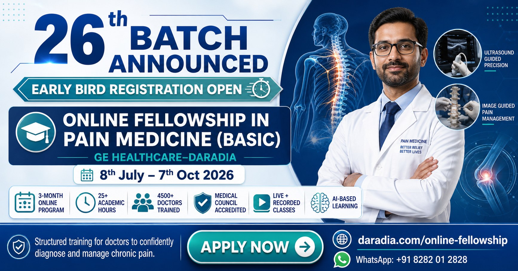 Daradia: The Pain Clinic Facebook ad