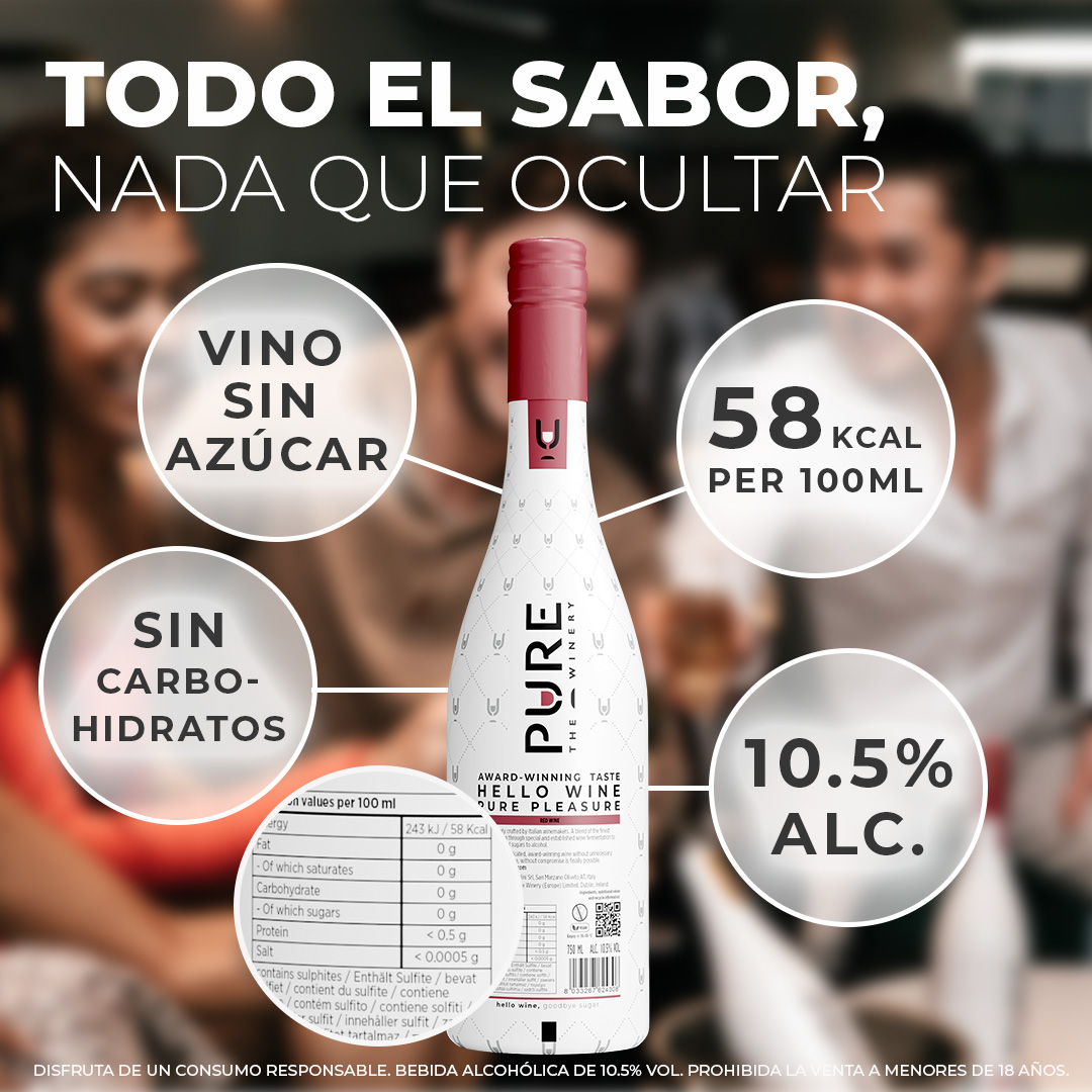 PURE The Winery ES Facebook ad