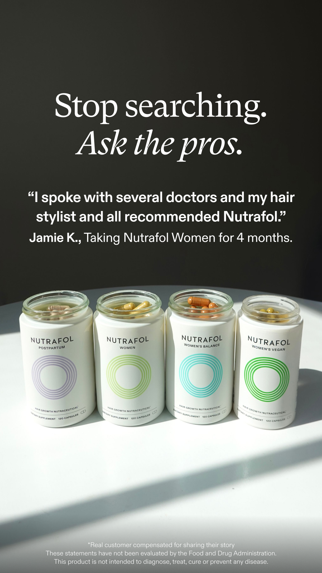 Nutrafol Facebook ad