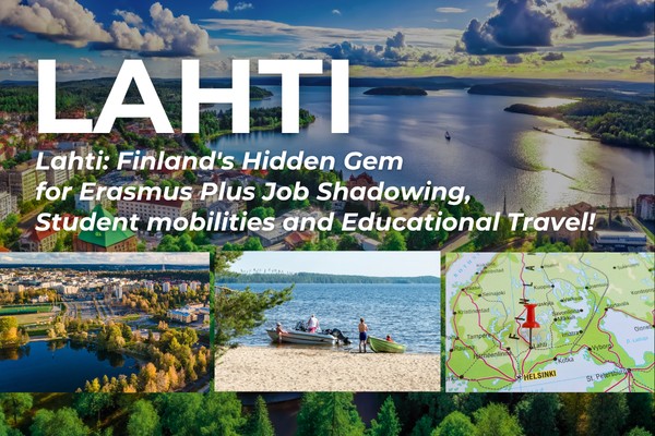 VisitEDUfinn Ltd. Facebook ad: Join Erasmus+ Job Shadowing in Finland!