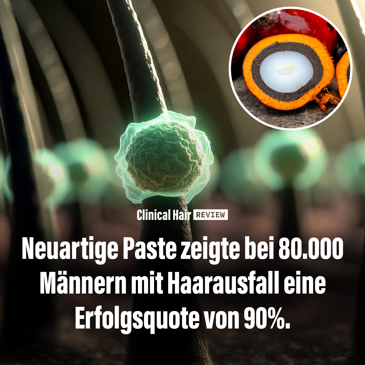 ClinicalHair Review Facebook ad: DAS schafft niemand!