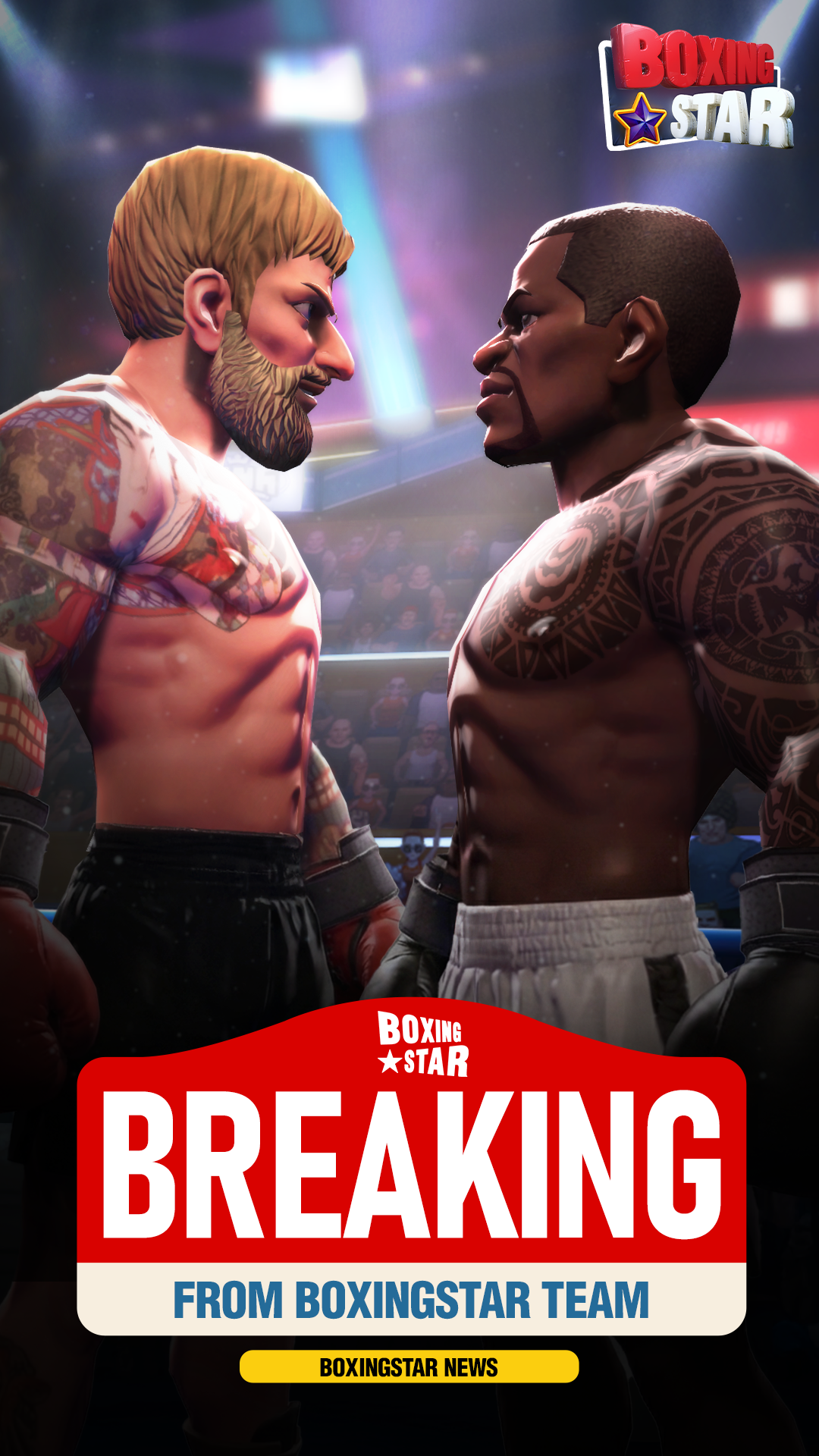 Boxing Star Facebook ad