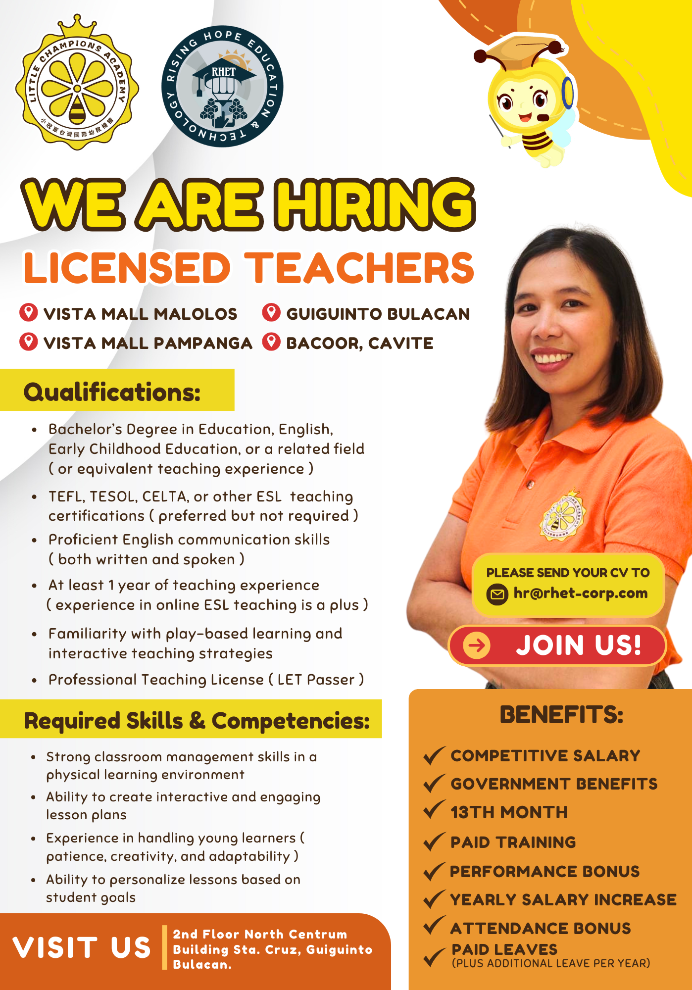 Little Champions Academy Inc. Facebook ad