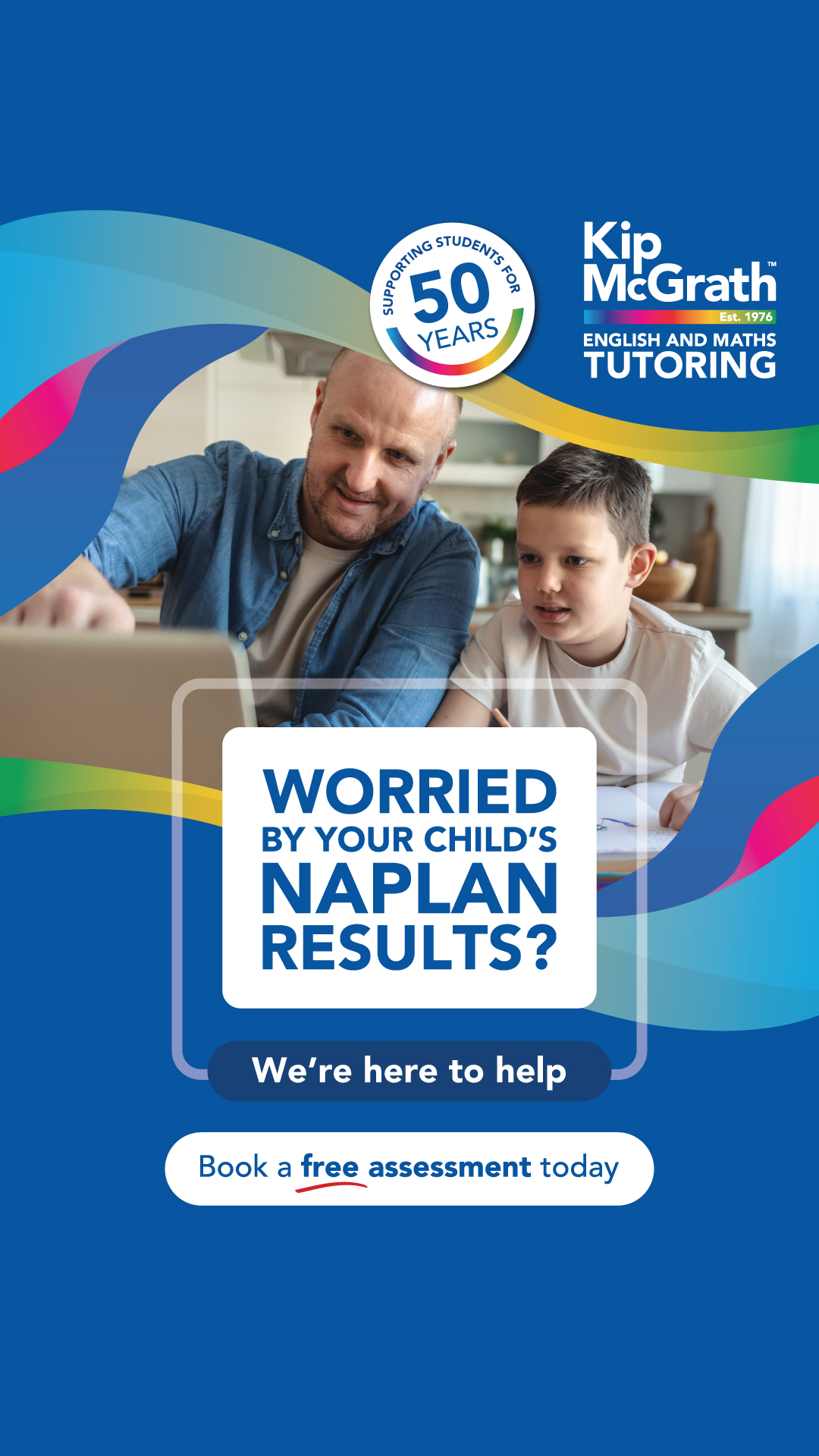 Kip McGrath Education Centres Australia Facebook ad