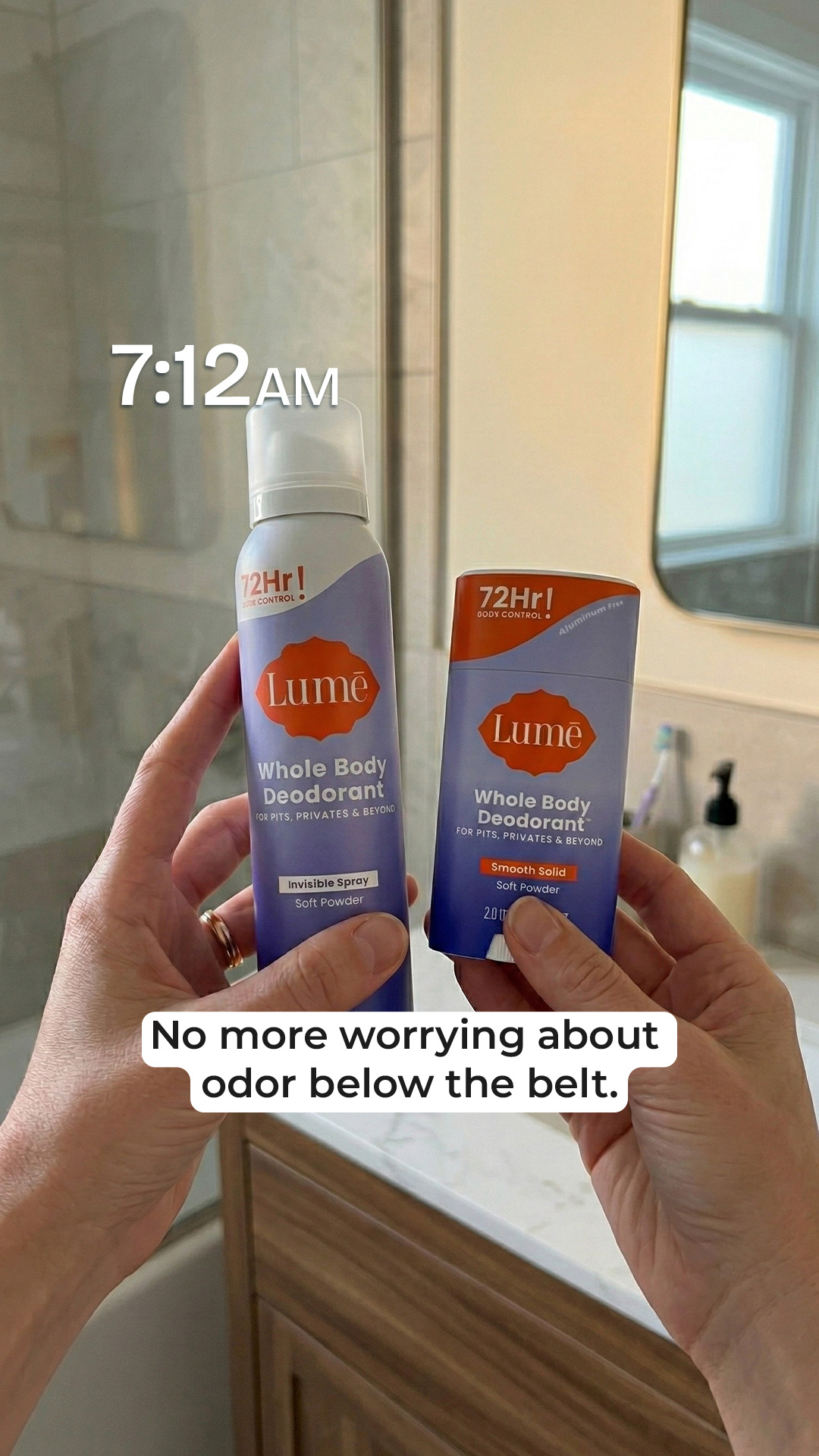 Lume Deodorant Facebook ad