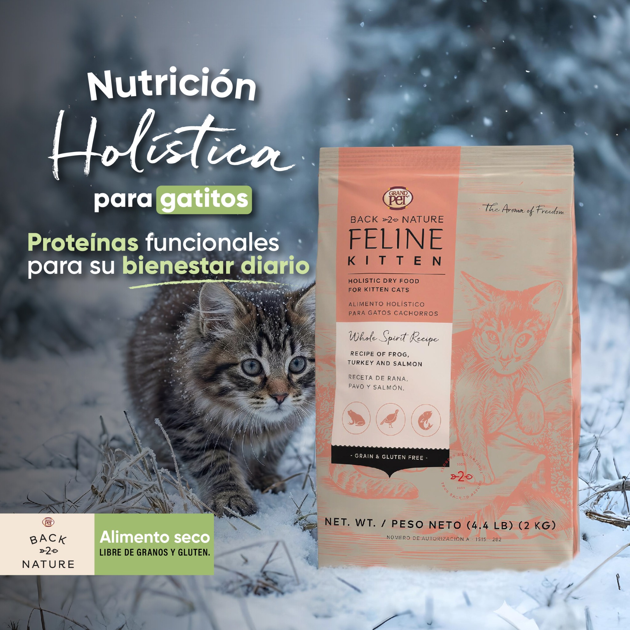 GrandPet Back To Nature Facebook ad