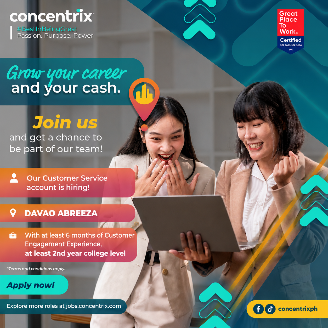 Concentrix Facebook ad