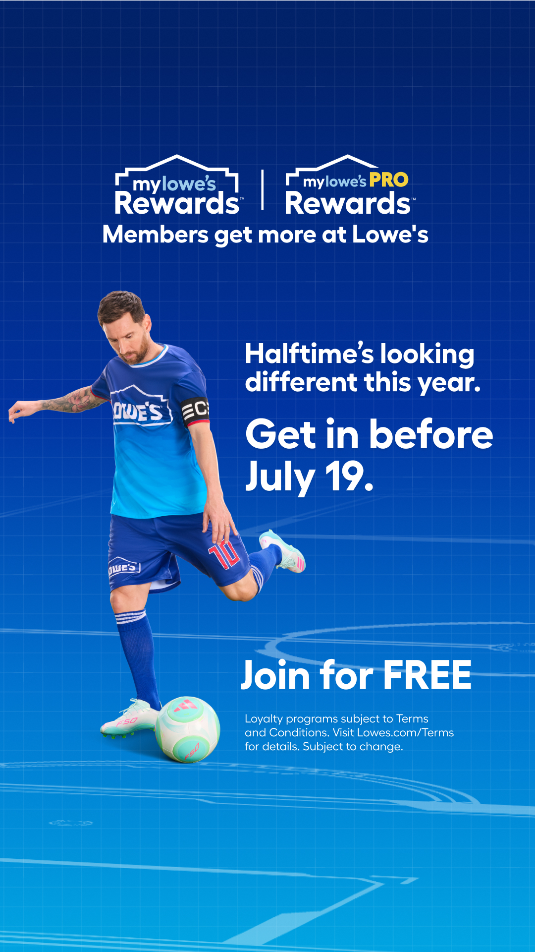 Lowe's Home Improvement Facebook ad