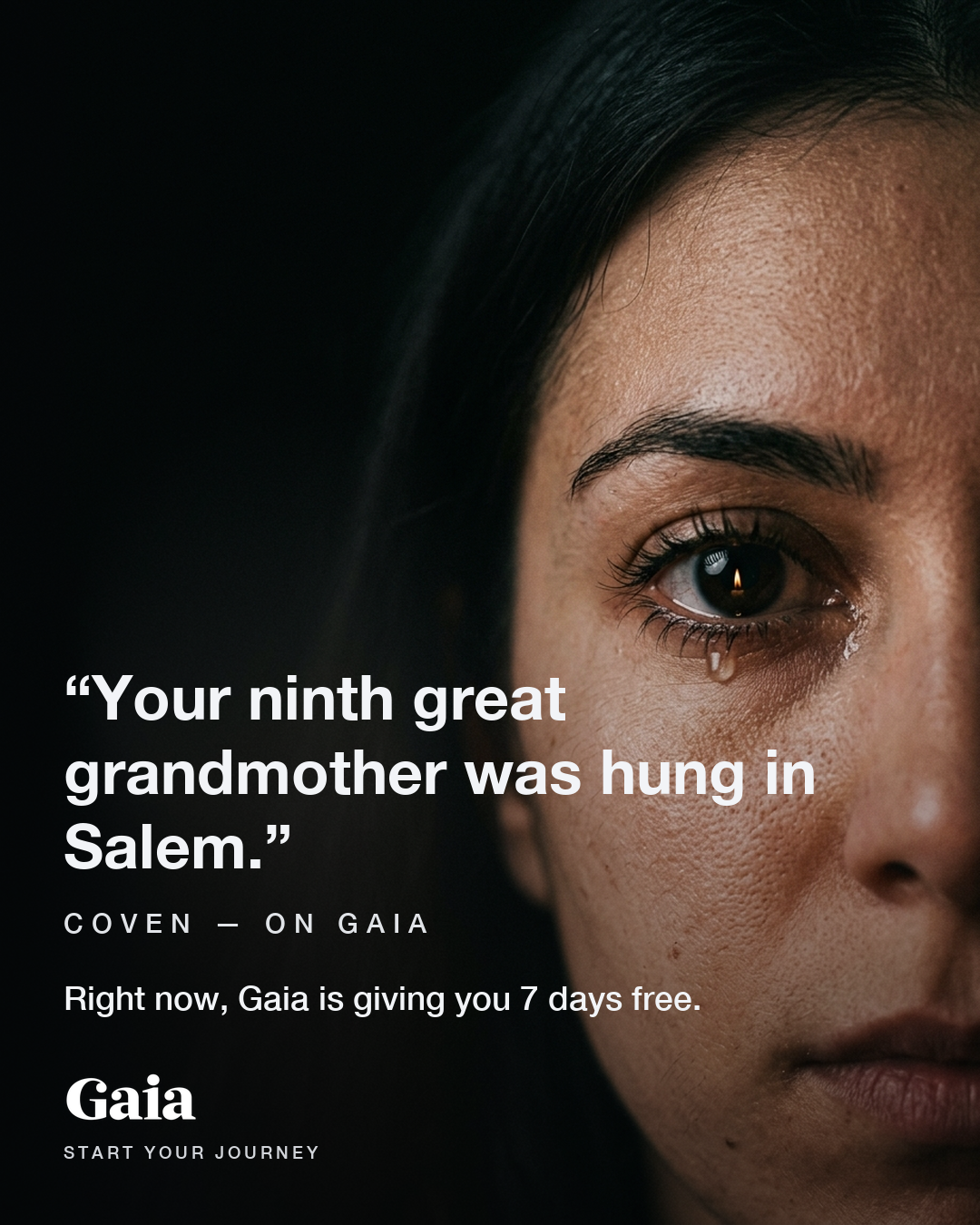 Gaia Facebook ad