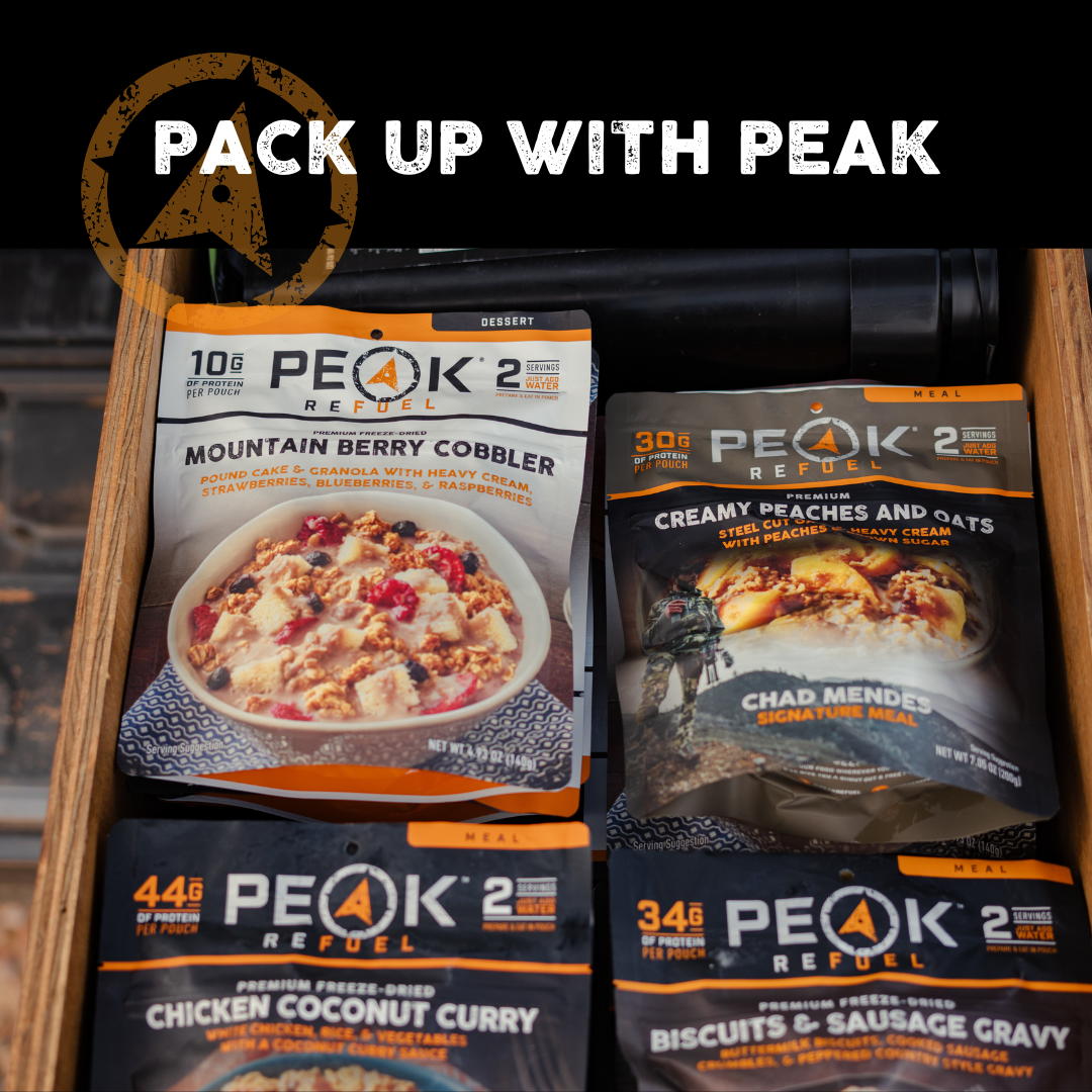 Peak Refuel Facebook ad: Best Outdoor Meals