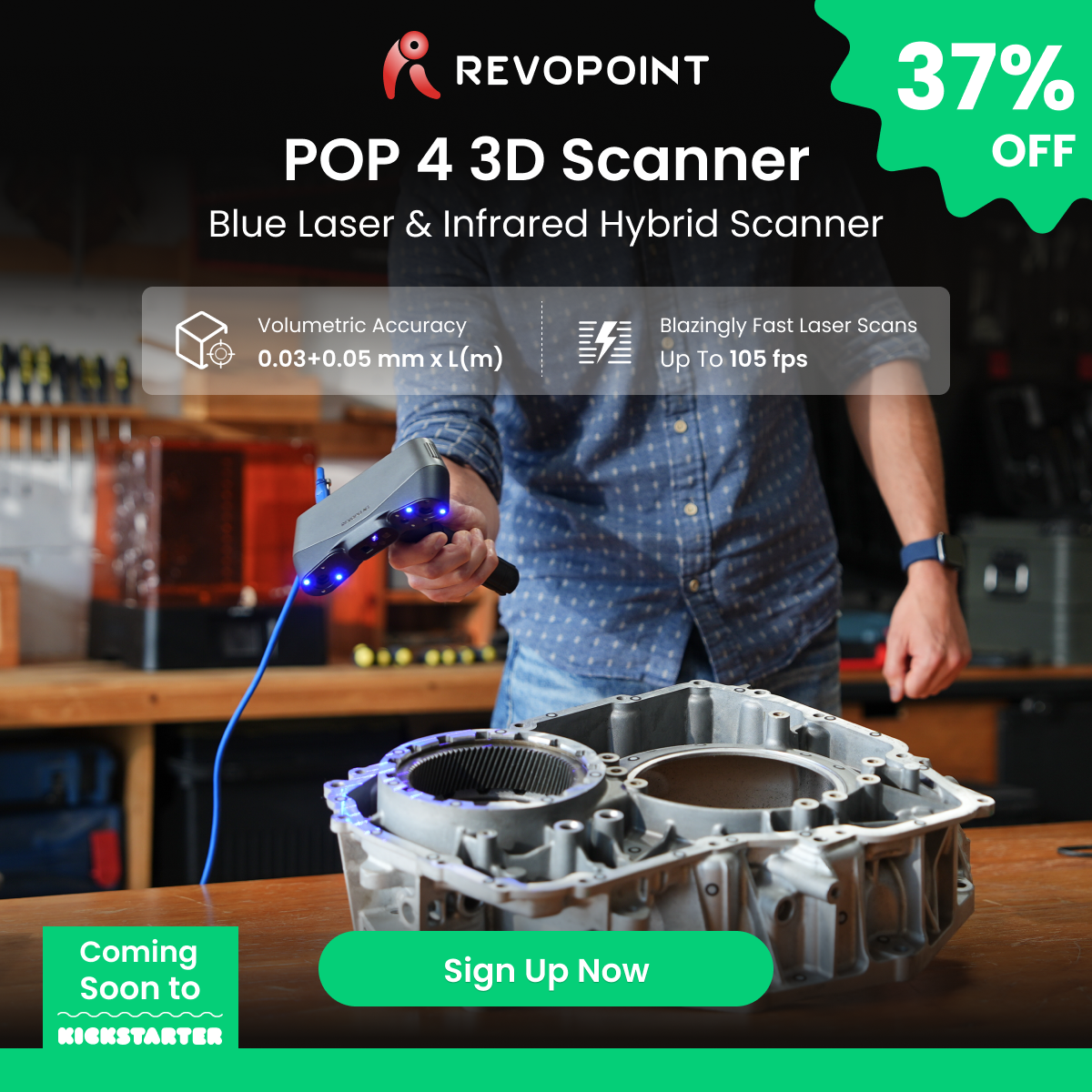 Revopoint Facebook ad