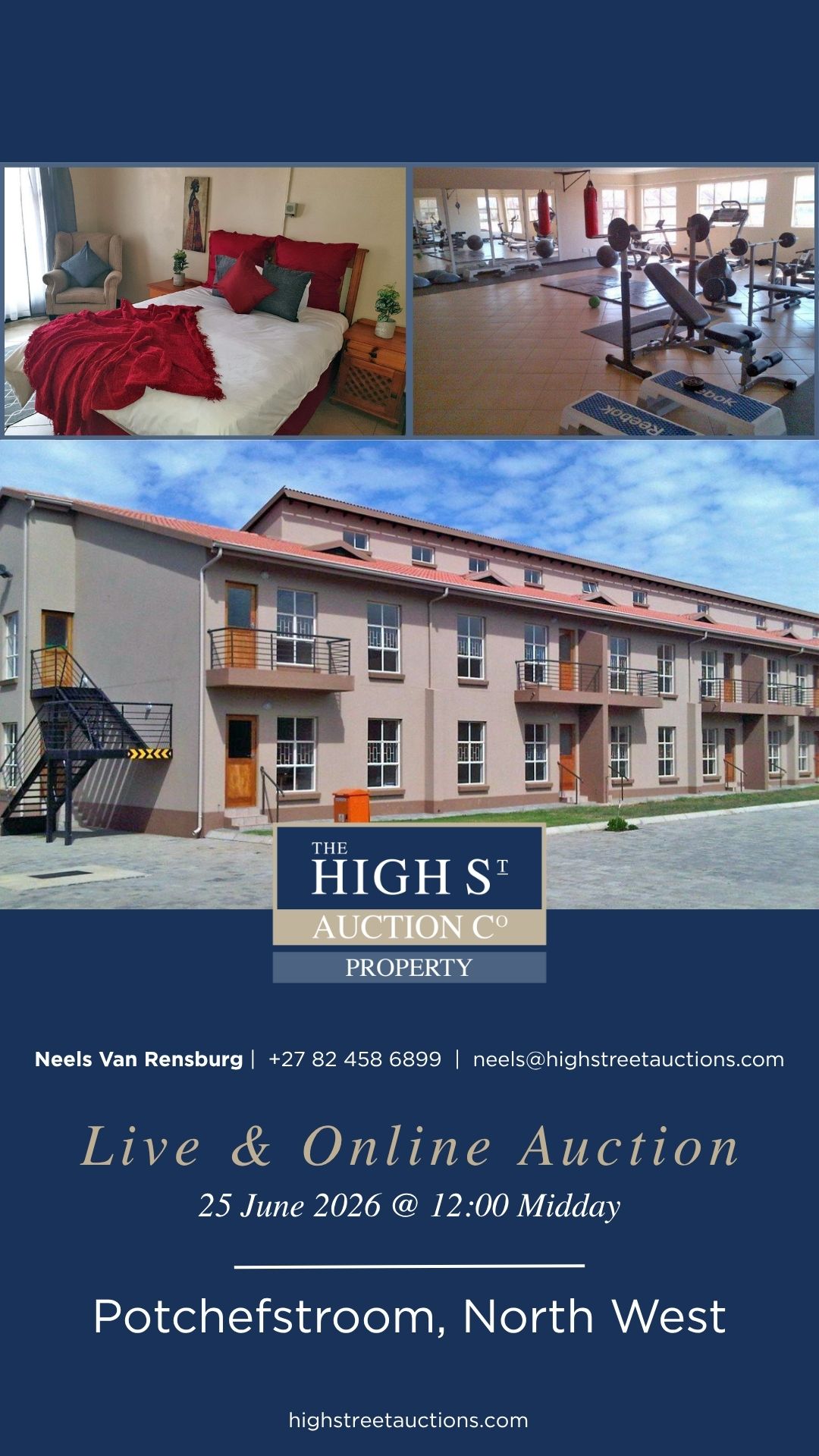 The High St Auction Co. Facebook ad