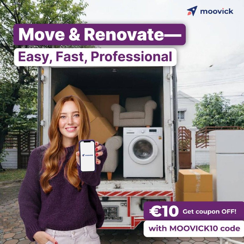 Moovick Facebook ad: Need to move or renovate?