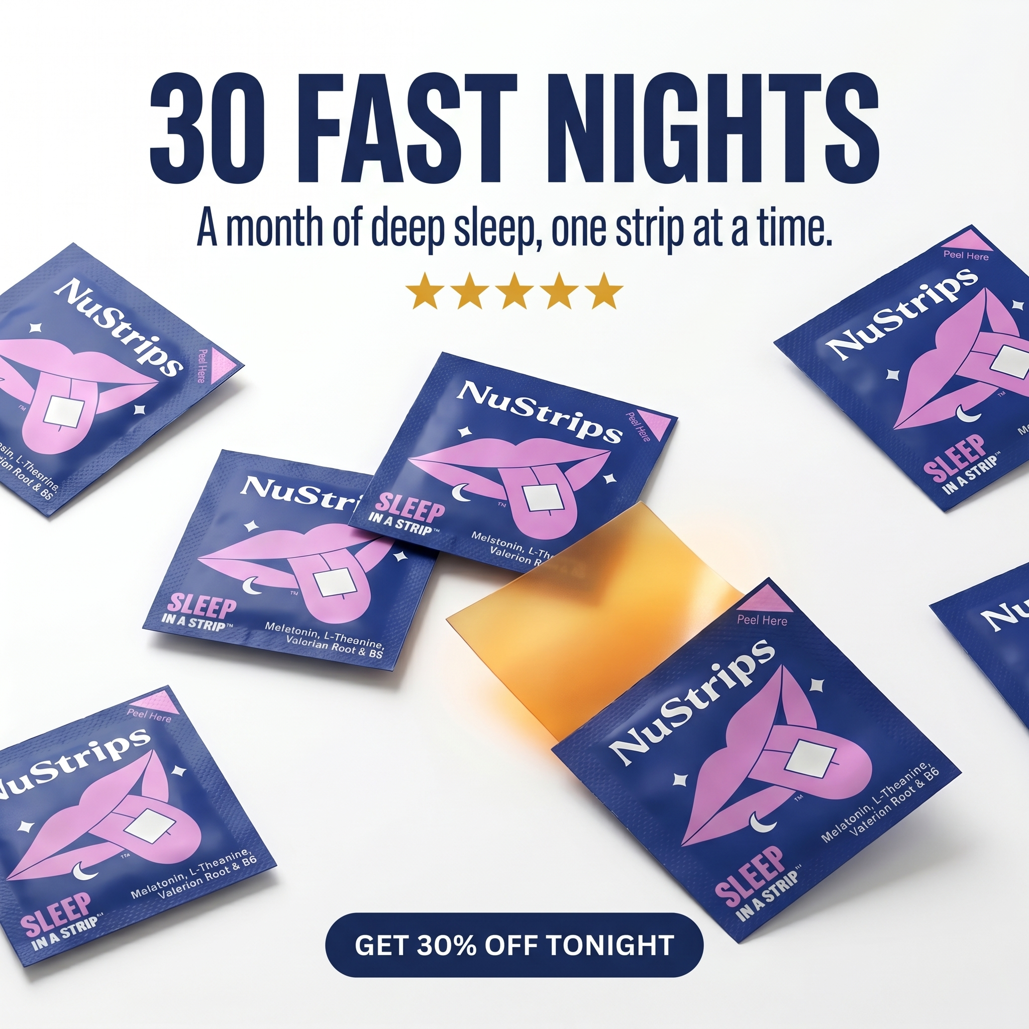 NuStrips Facebook ad