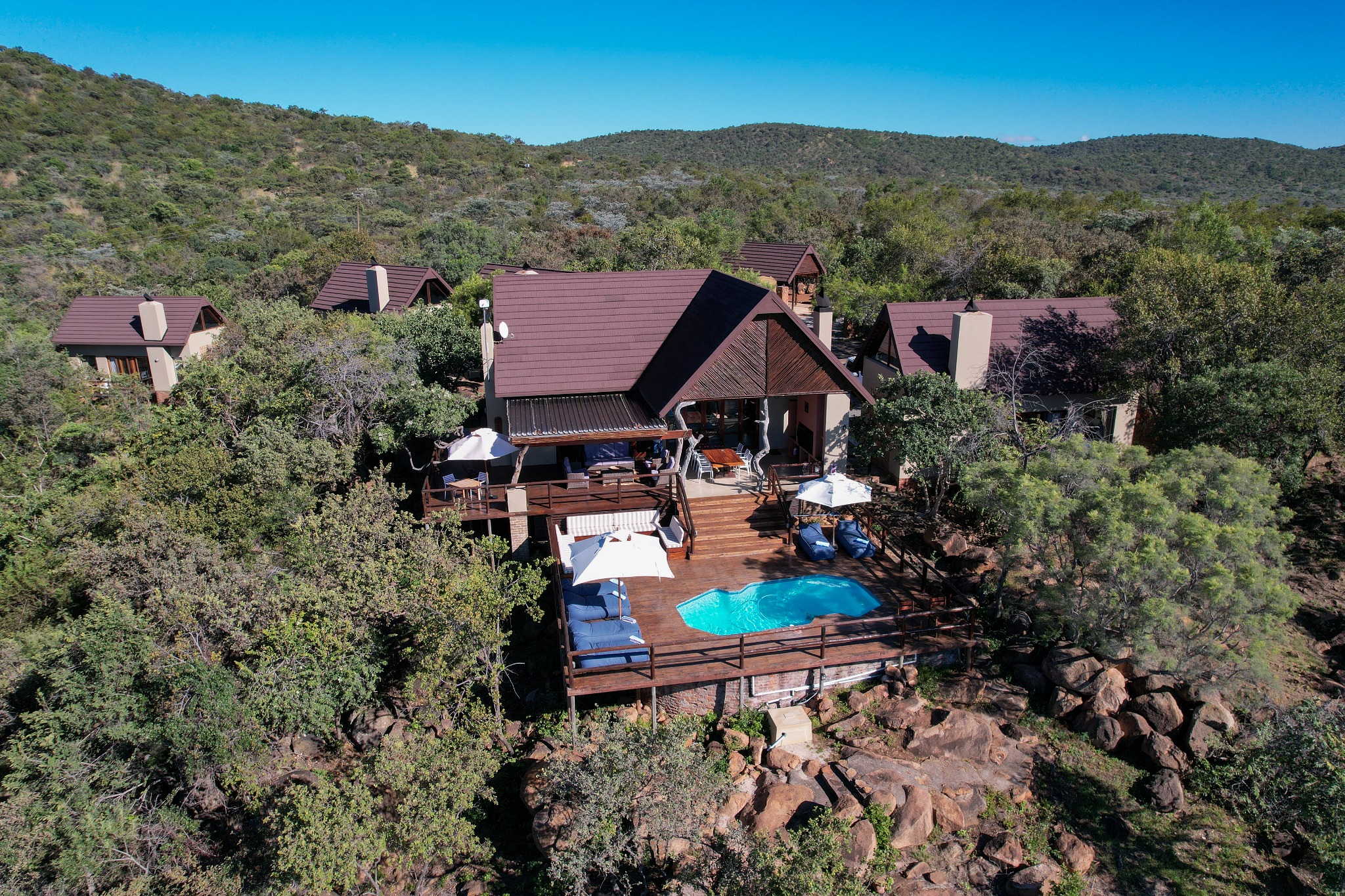 Eclectic Safari Lodge Facebook ad: Discover a hidden bushveld retreat where comfort meets…