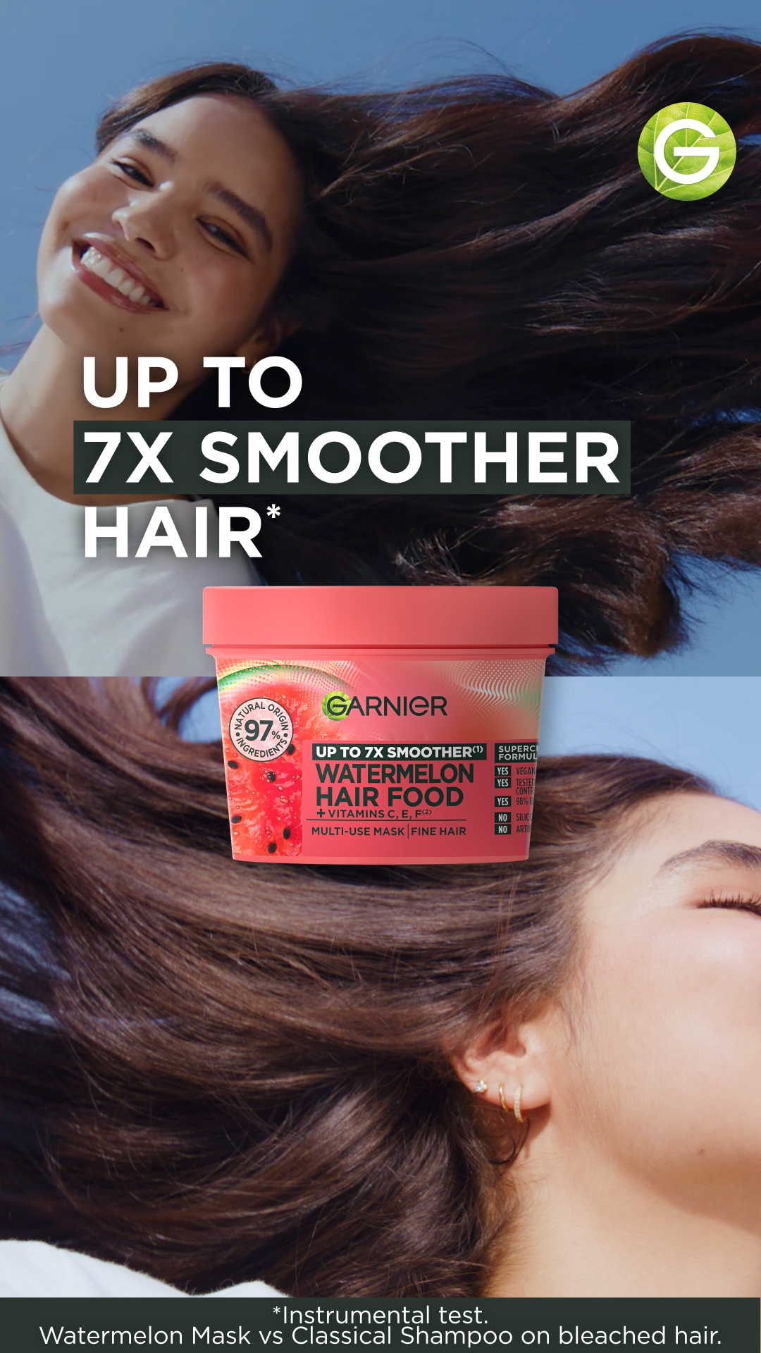 Garnier Facebook ad from Feb 6, 2026