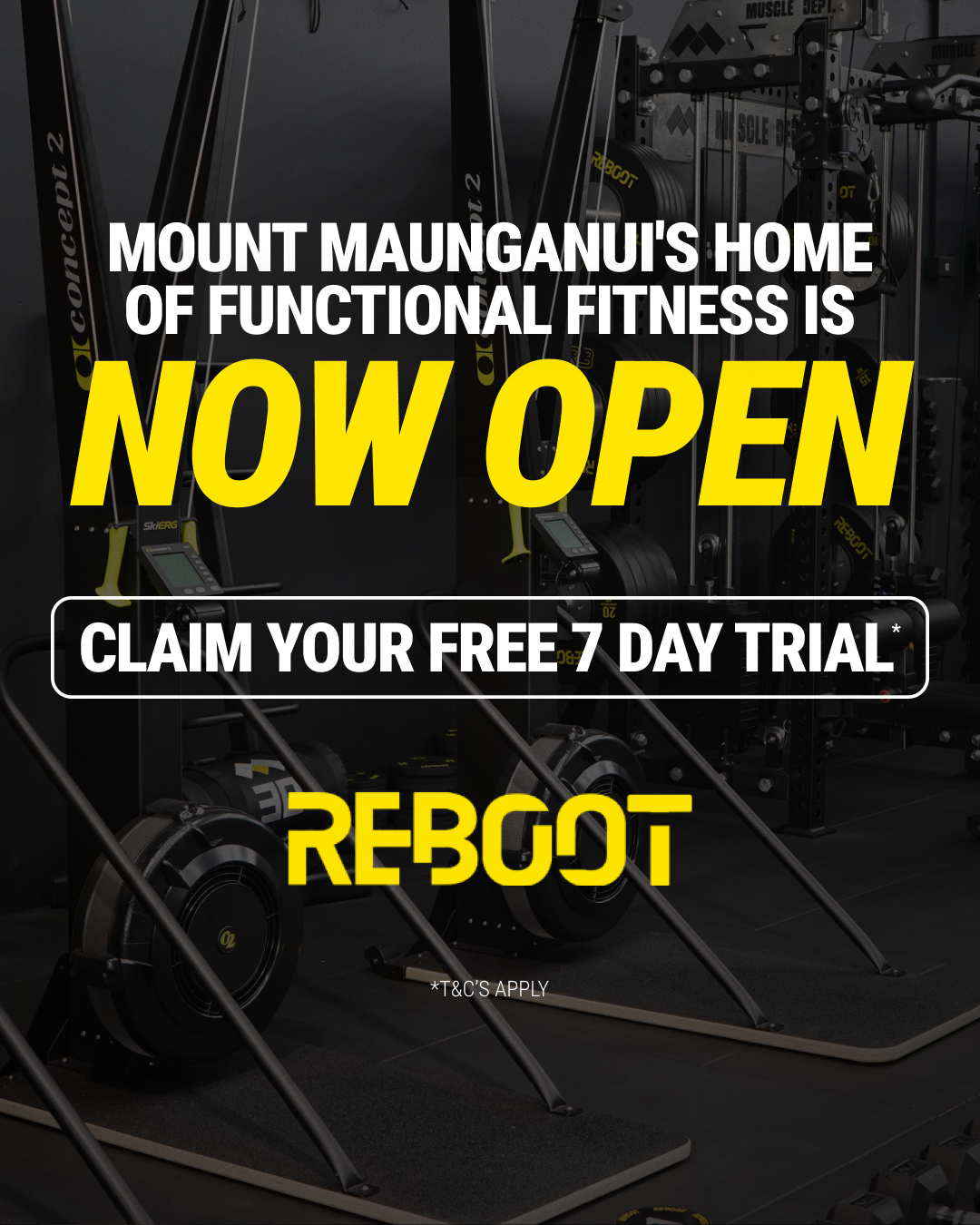 Reboot Mount Maunganui Facebook ad