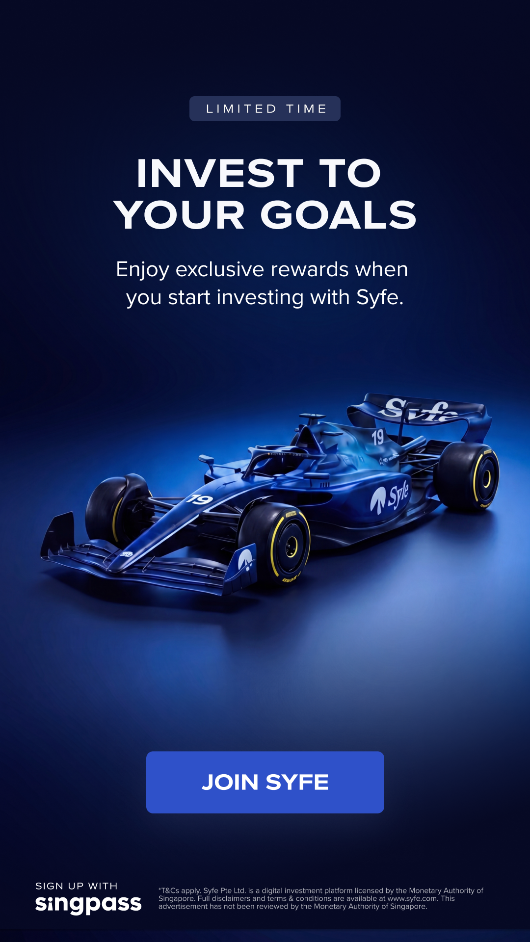 Syfe Facebook ad