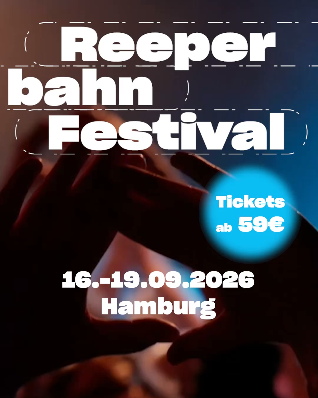 Reeperbahn Festival Facebook ad: Besuch das Reeperbahn Festival 2026!
