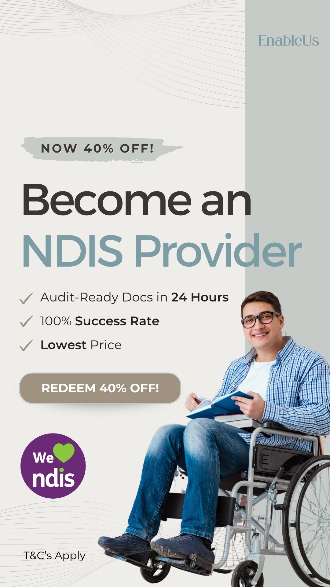 EnableUs Facebook ad