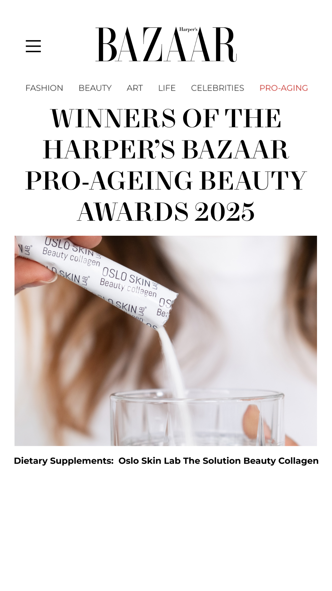Oslo Skin Lab Facebook ad