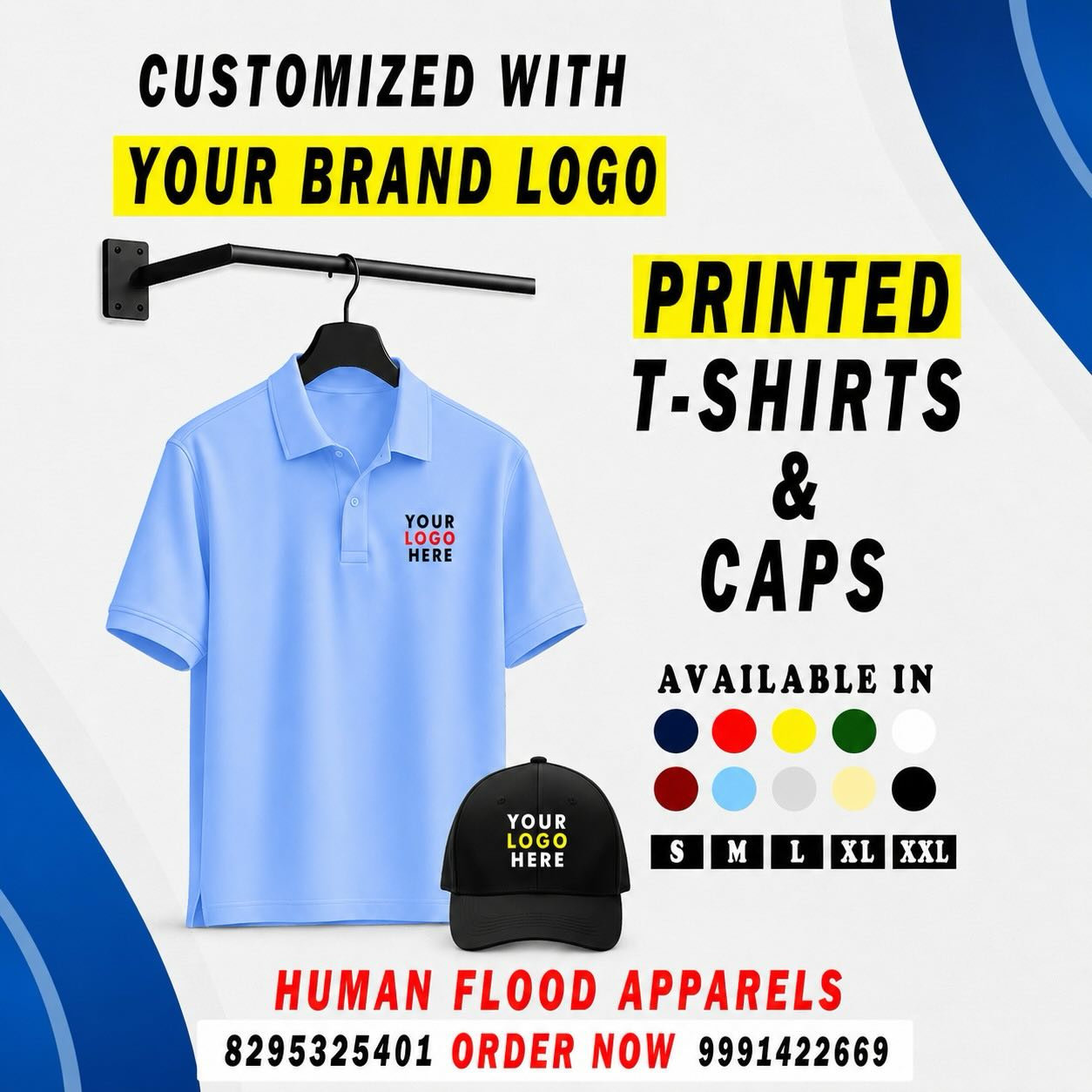 Human Flood Apparels Facebook ad: Chat with us
