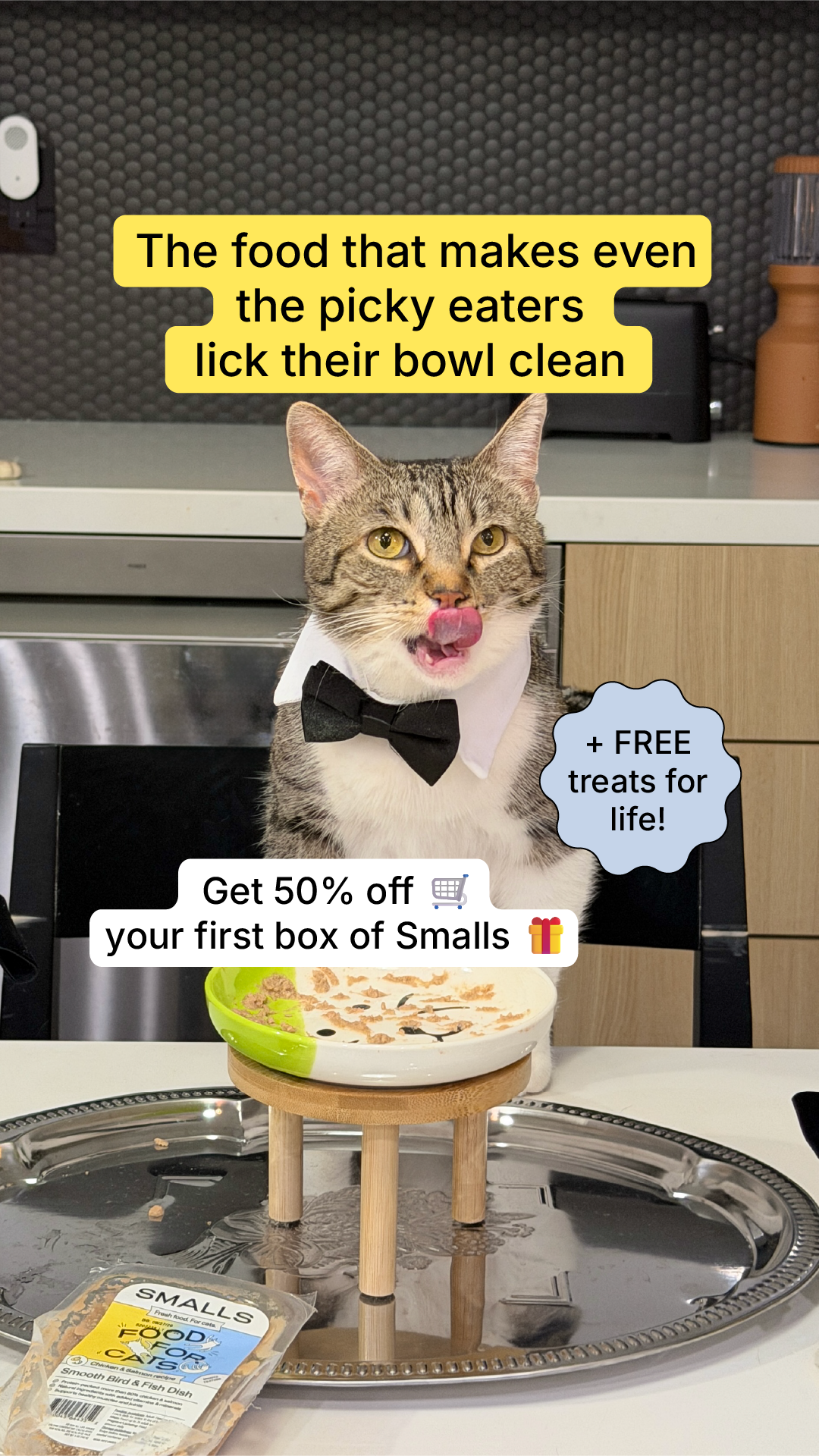 Smalls Facebook ad