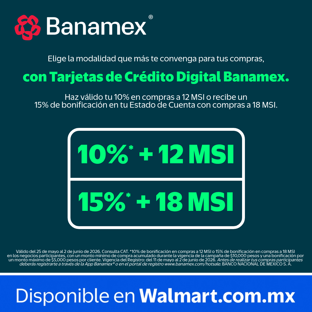 Walmart México Facebook ad