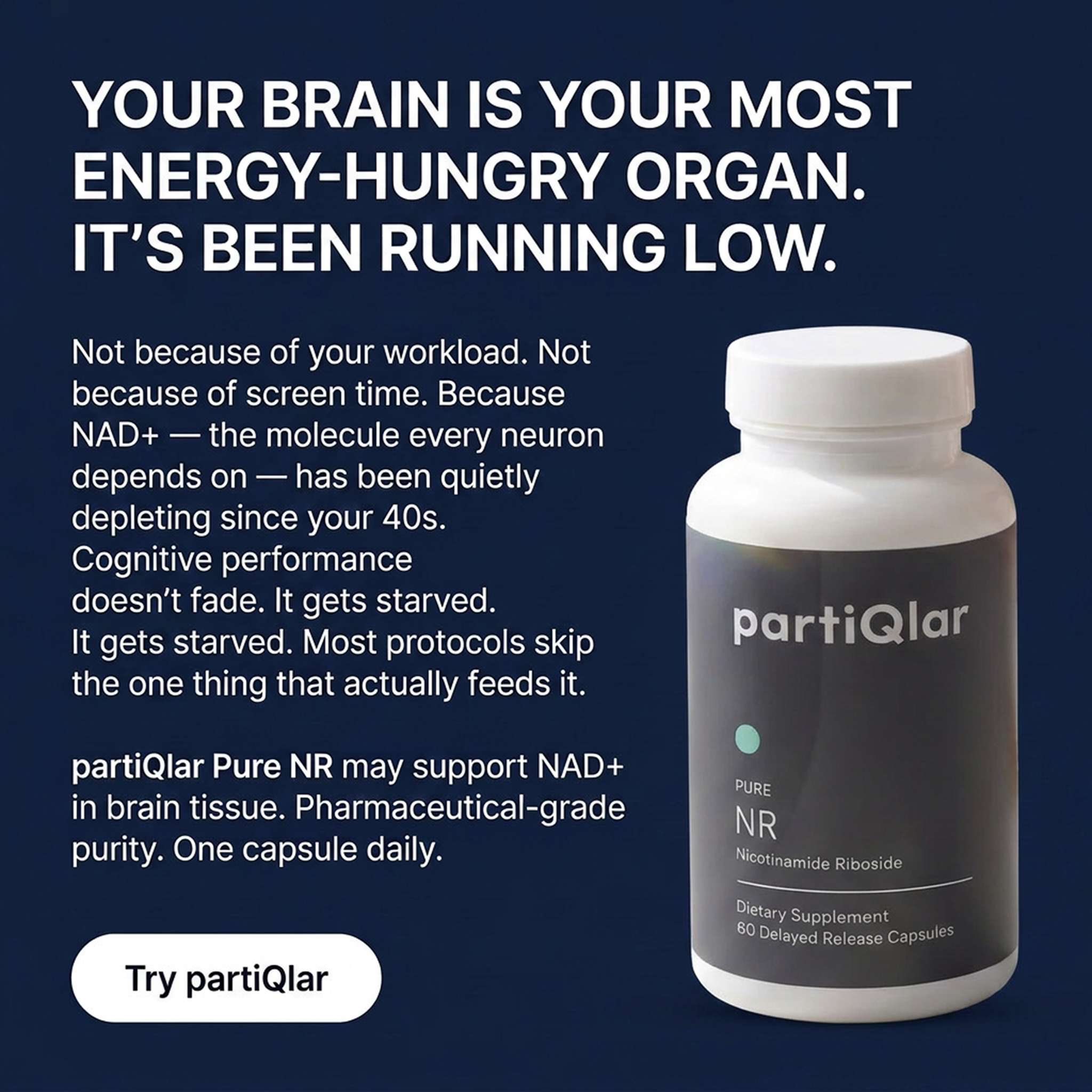 The Wellness Journal Facebook ad: Break Free from Low Energy