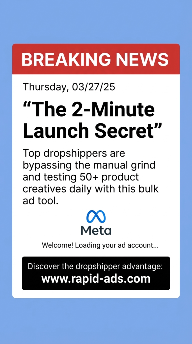 Rapid Ads Facebook ad