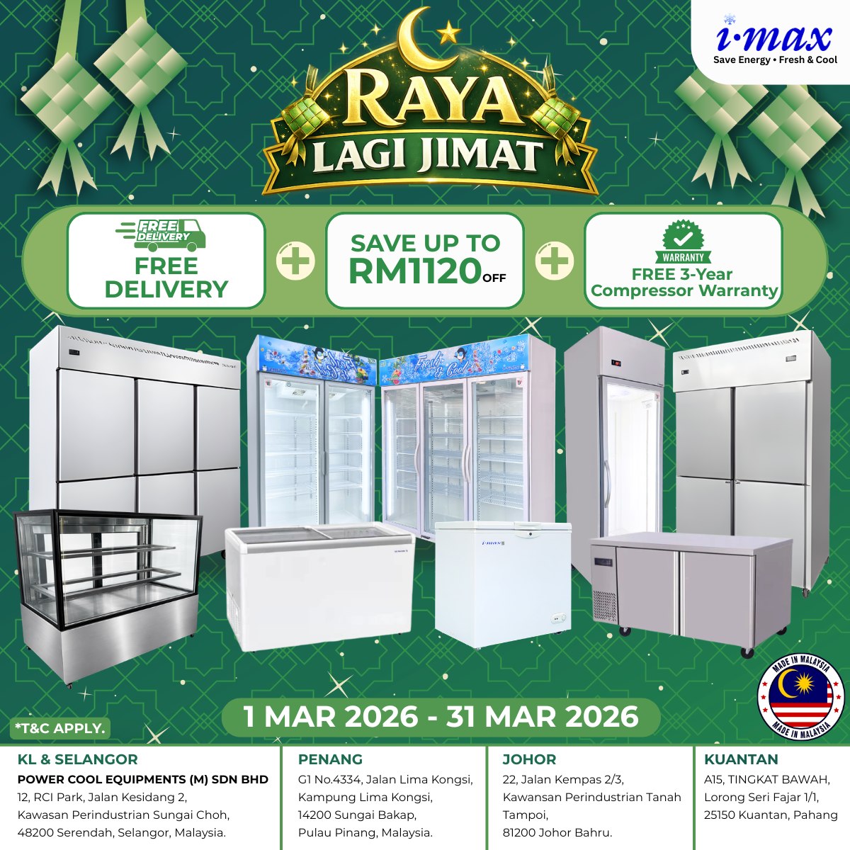 Imax Refrigerator Malaysia Facebook ad