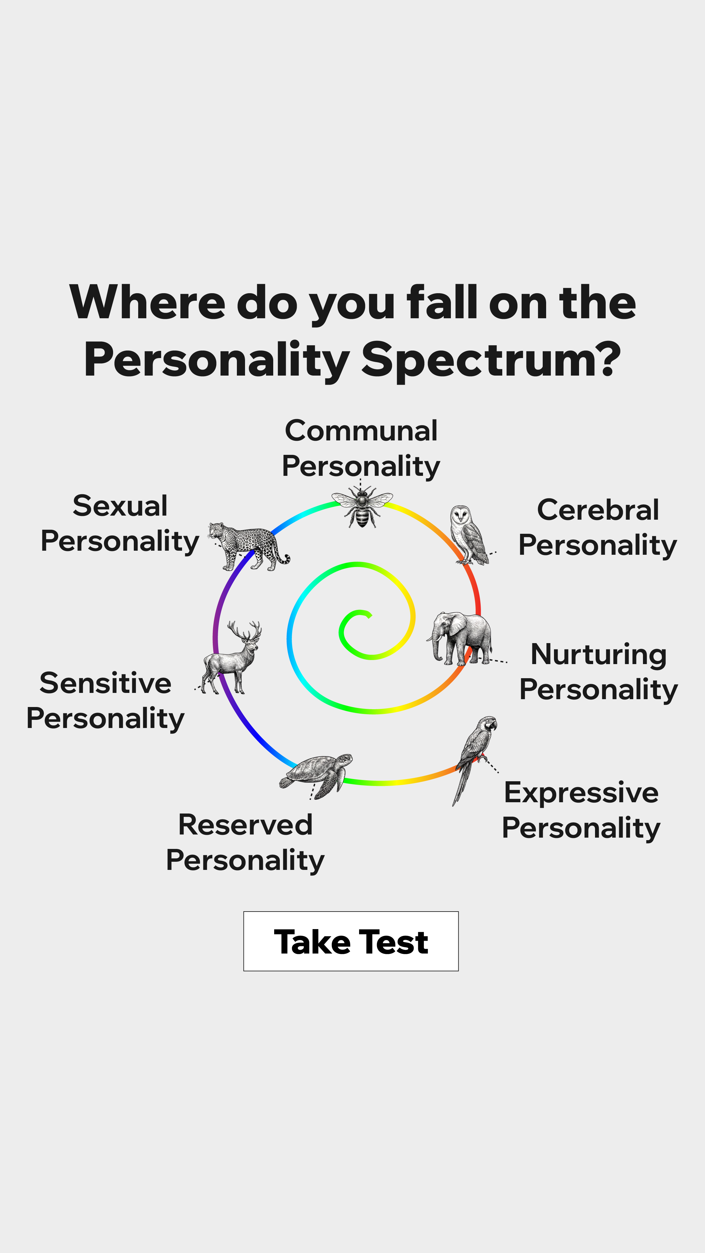 Personality Type Facebook ad