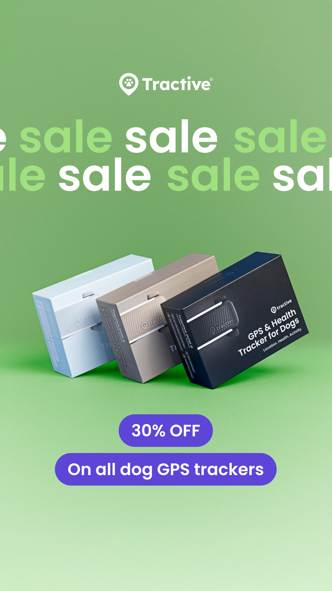 Tractive Facebook ad