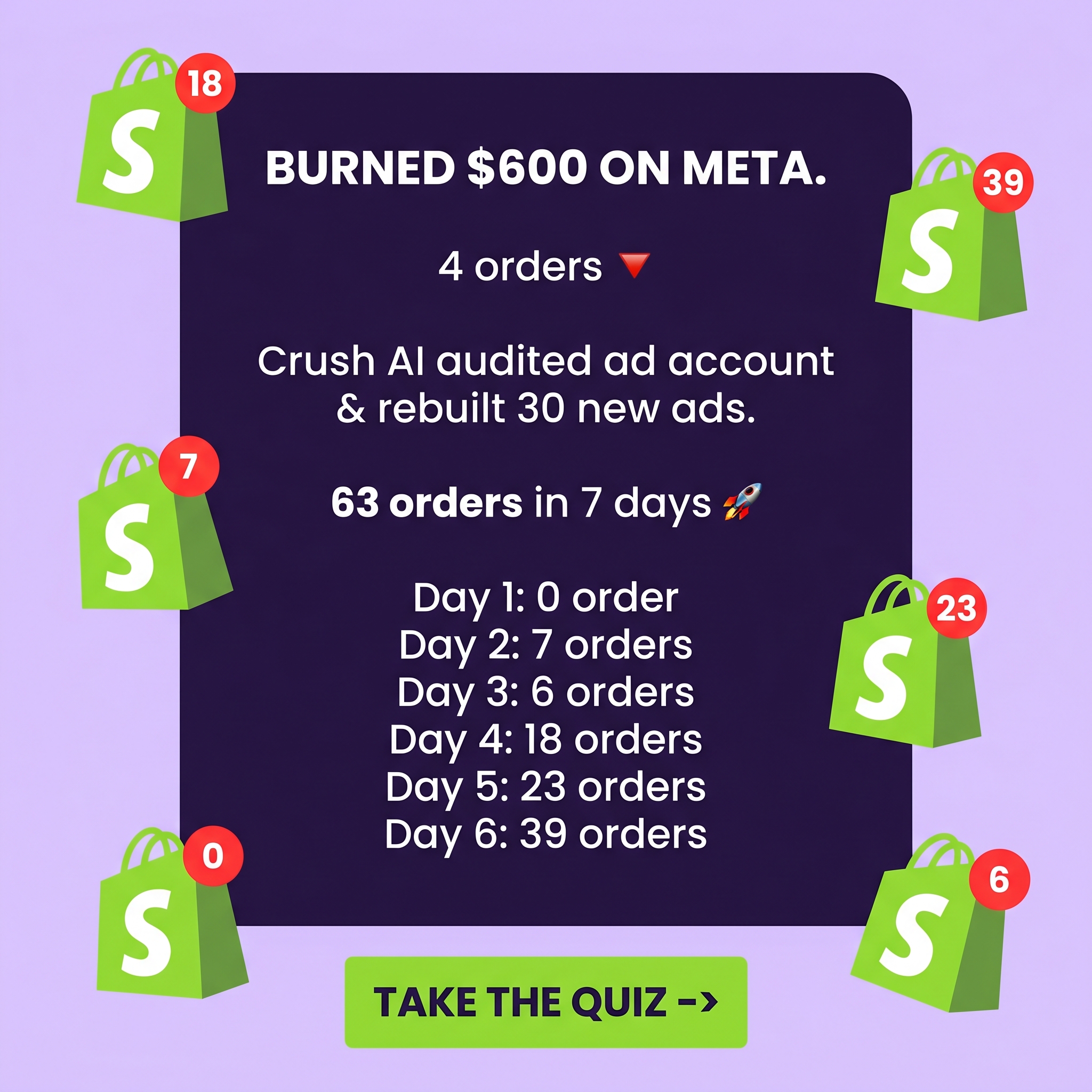 trycrush.ai Facebook ad
