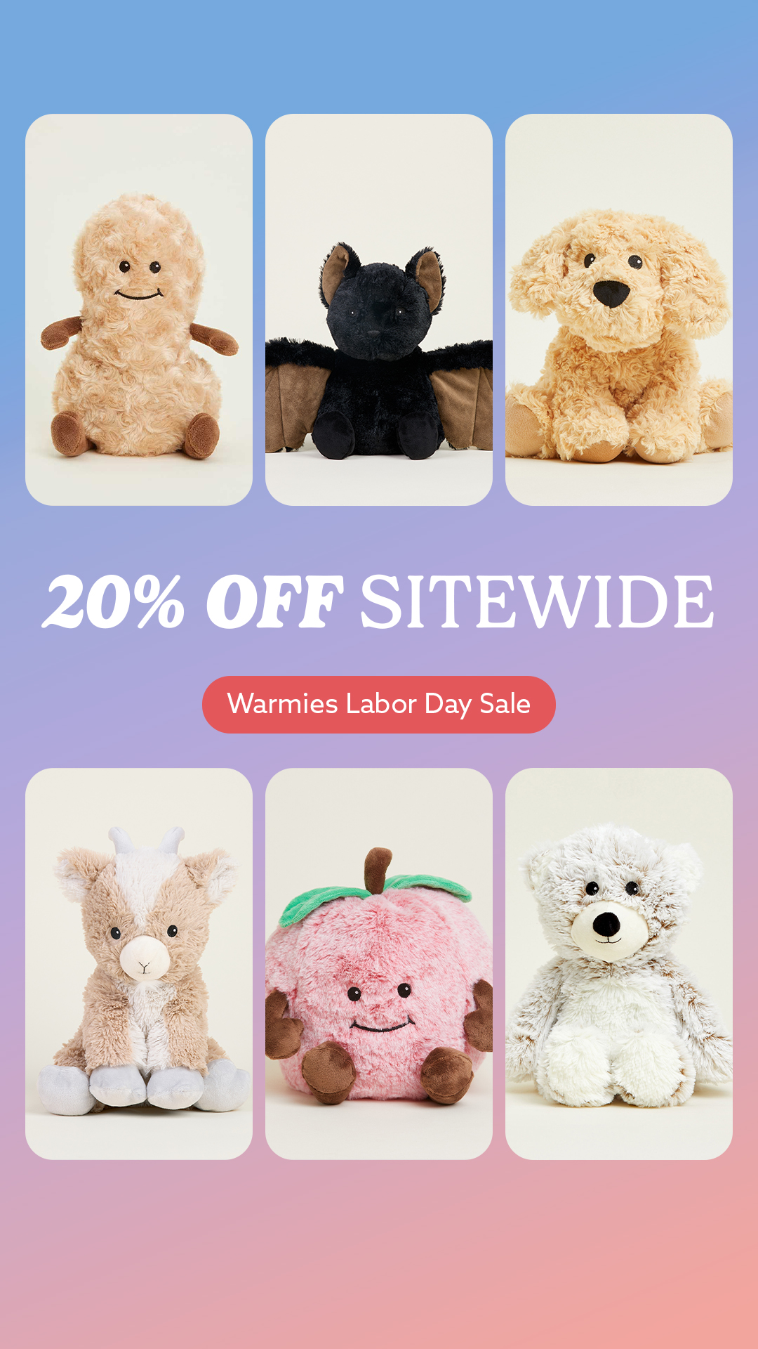 Warmies USA Facebook ad