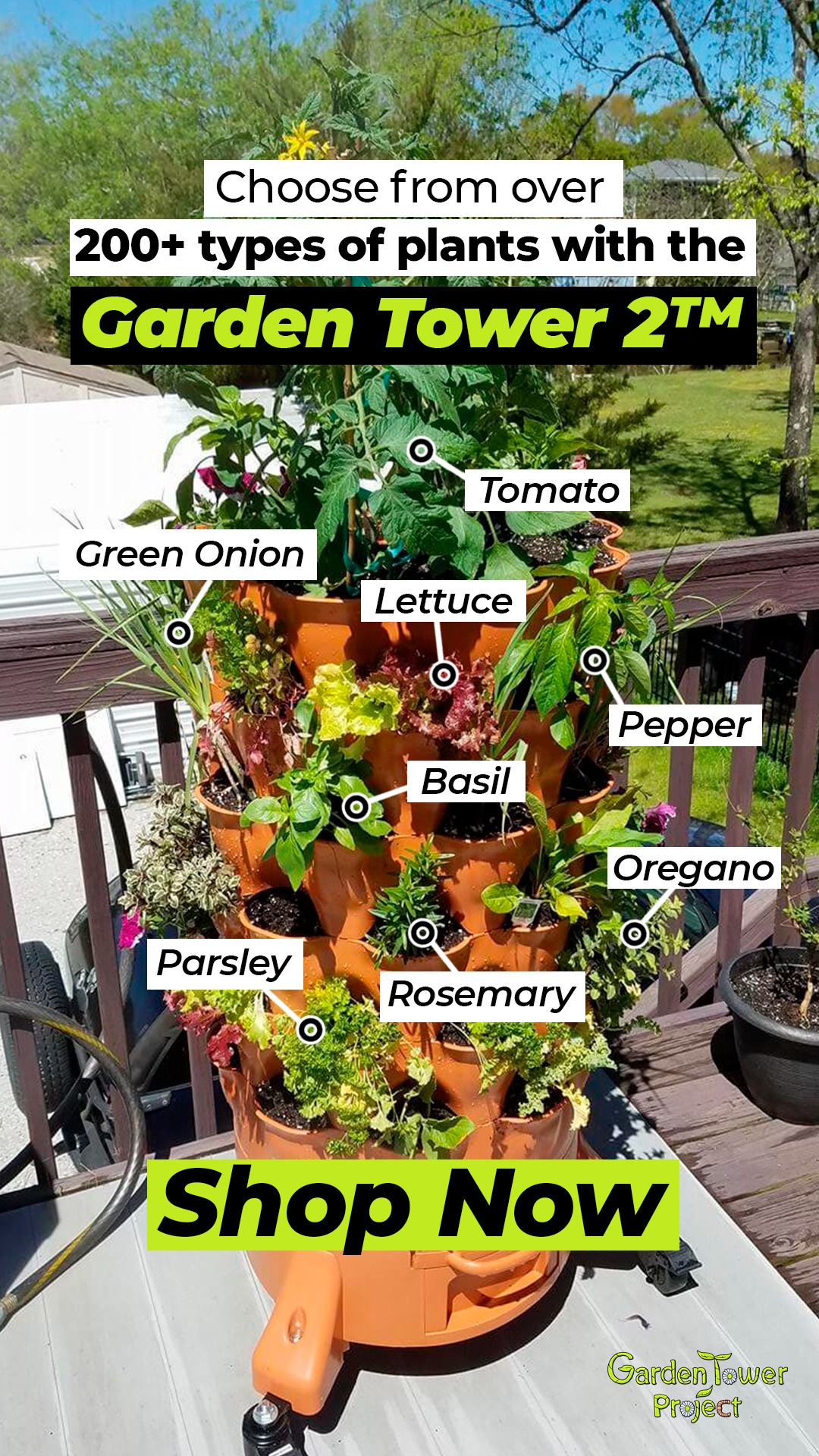 Garden Tower Project Facebook ad from May 30, 2024